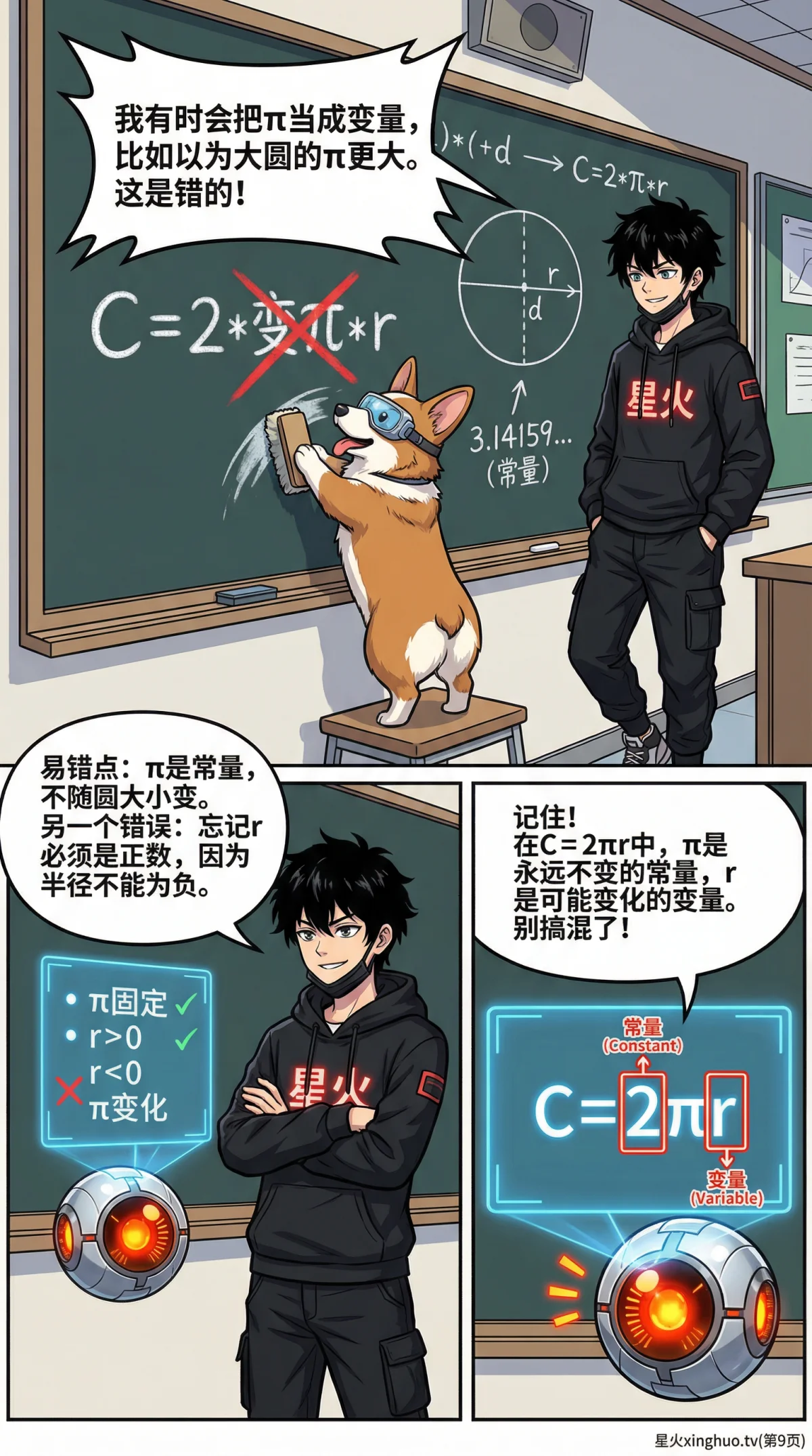 函数中的变量与常量详解：概念、区别与实例解析 | 初中数学 - 第 9 页