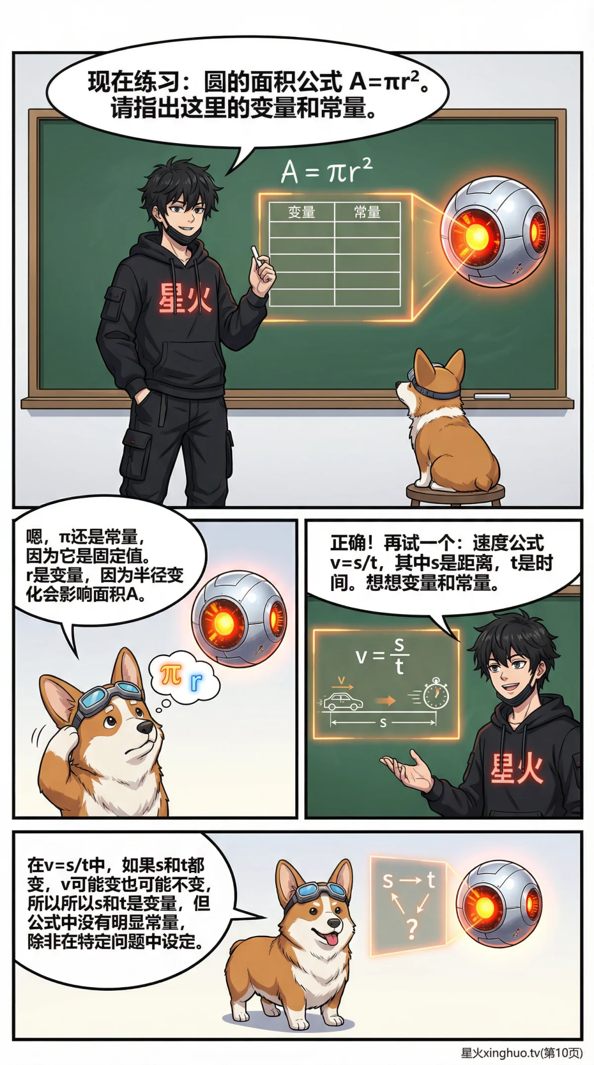 函数中的变量与常量详解：概念、区别与实例解析 | 初中数学 - 第 10 页