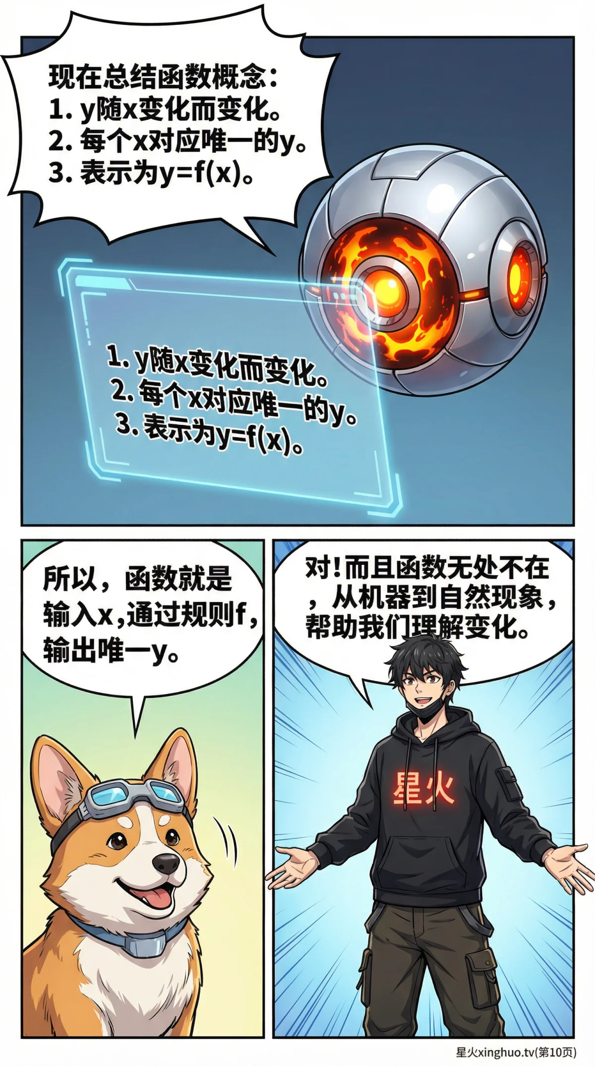 函数的概念详解：定义、图像与练习题（附漫画图解） | 初中数学 - 第 10 页