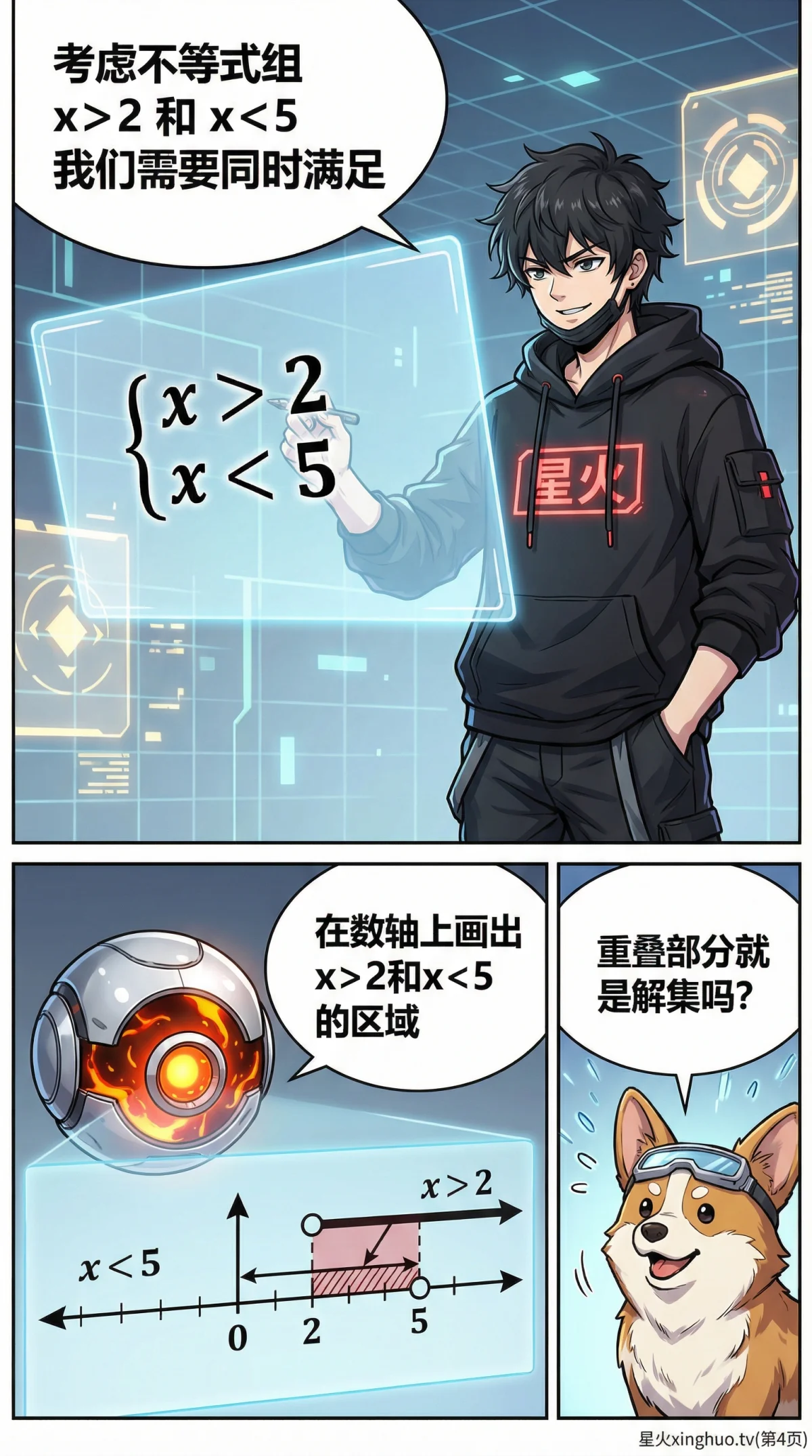 不等式组解集求解详解：步骤、方法与实例解析 | 初中数学 - 第 4 页