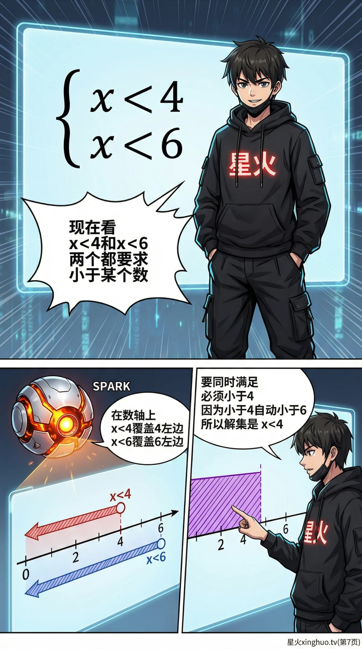 不等式组解集求解详解：步骤、方法与实例解析 | 初中数学 - 第 7 页