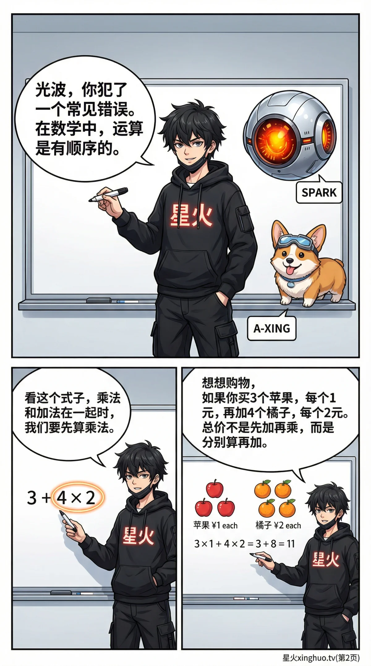 四则运算顺序详解：规则、口诀与练习题（小学数学必备） - 第 2 页