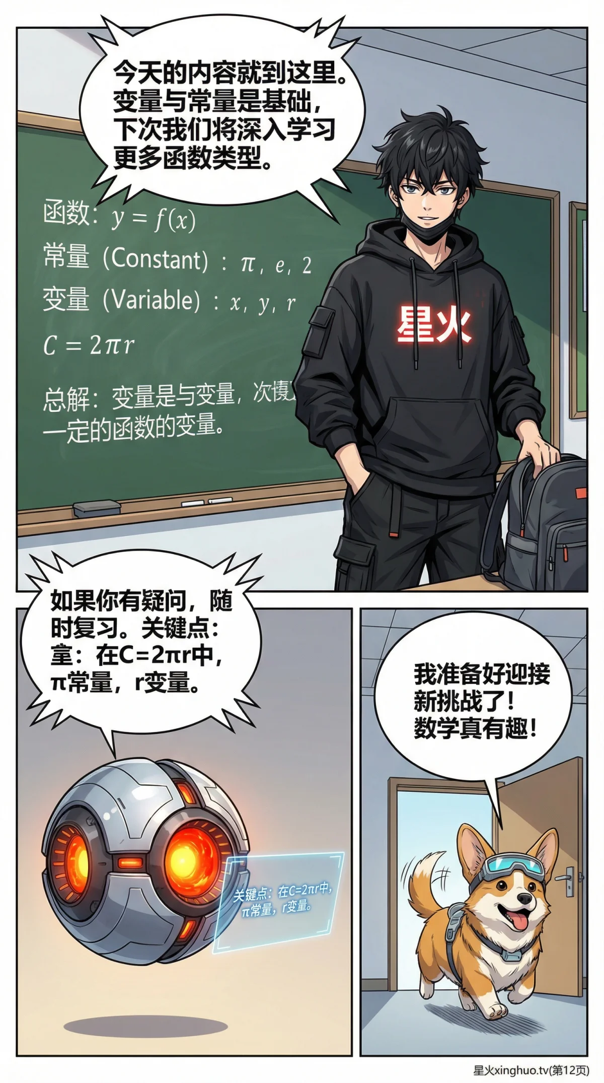 函数中的变量与常量详解：概念、区别与实例解析 | 初中数学 - 第 12 页