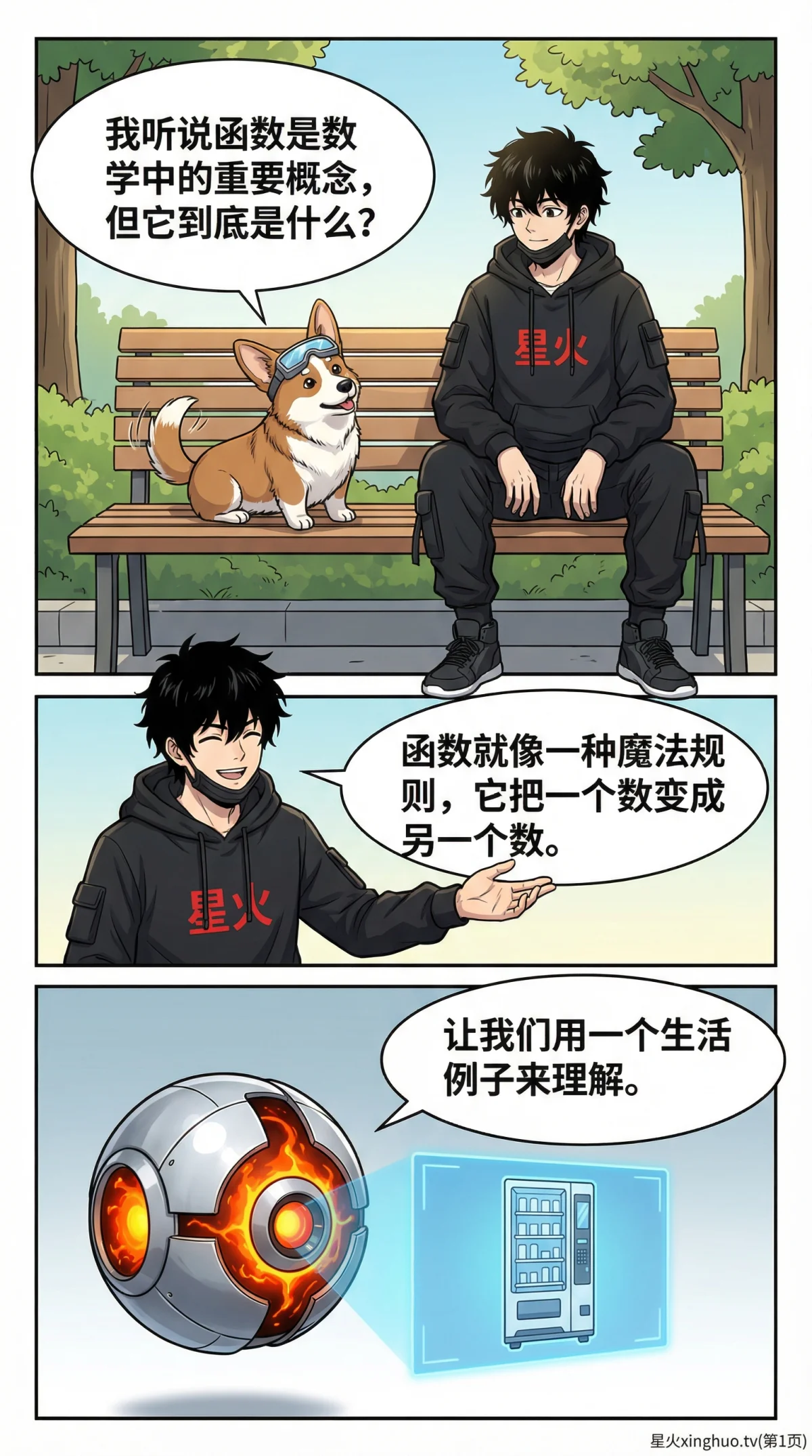 函数的概念详解：定义、图像与练习题（附漫画图解） | 初中数学 - 第 1 页