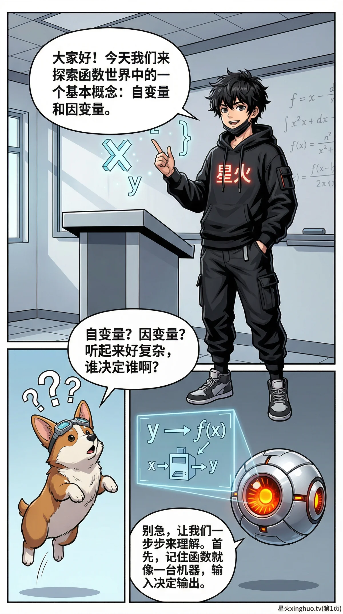 自变量与因变量详解：概念、区别与实例解析 | 函数基础 - 第 1 页