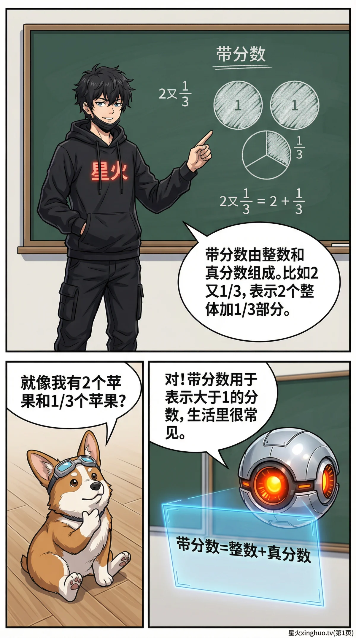 带分数加减法详解：计算步骤、例题与常见错误解析 - 第 1 页