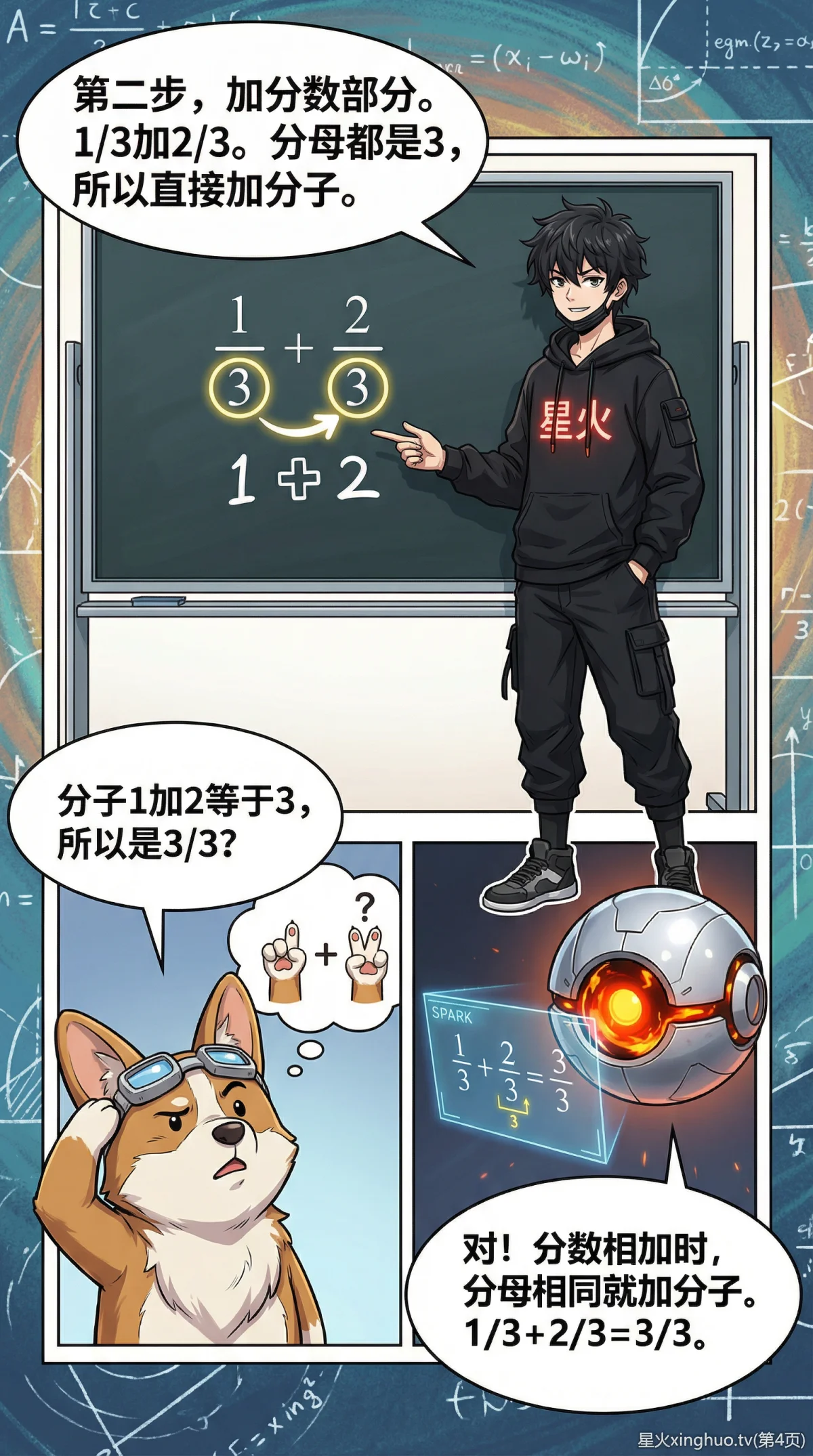 带分数加减法详解：计算步骤、例题与常见错误解析 - 第 4 页