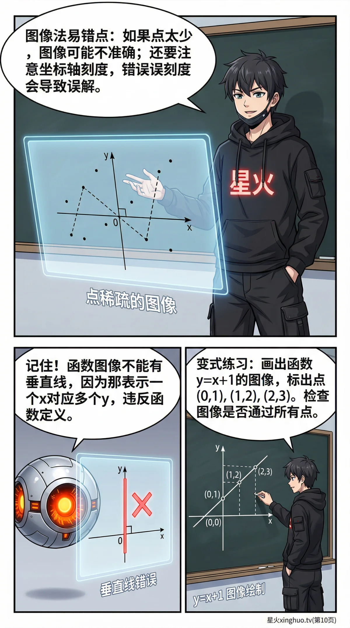 函数表示方法详解：列表法、图像法、解析式（初中数学） - 第 10 页