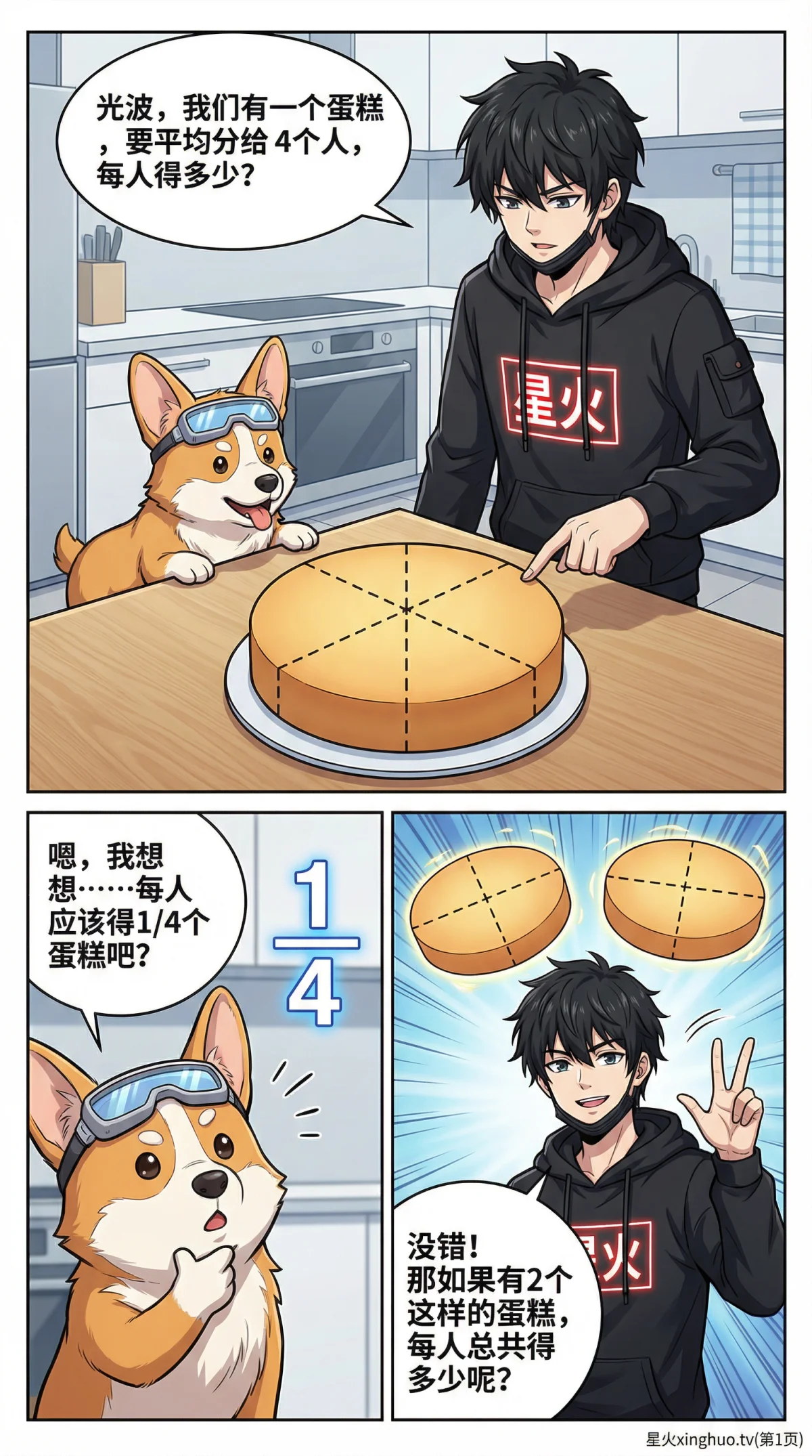 分数乘整数怎么算？计算方法、例题与技巧详解 | 小学数学 - 第 1 页