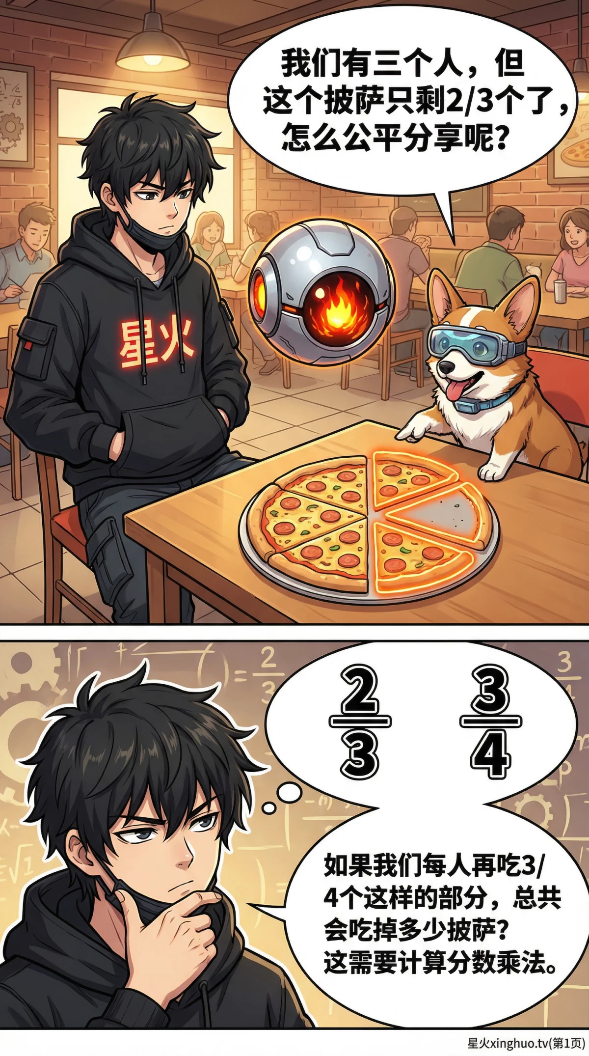 分数乘分数怎么算？计算方法、例题与练习题详解 - 第 1 页