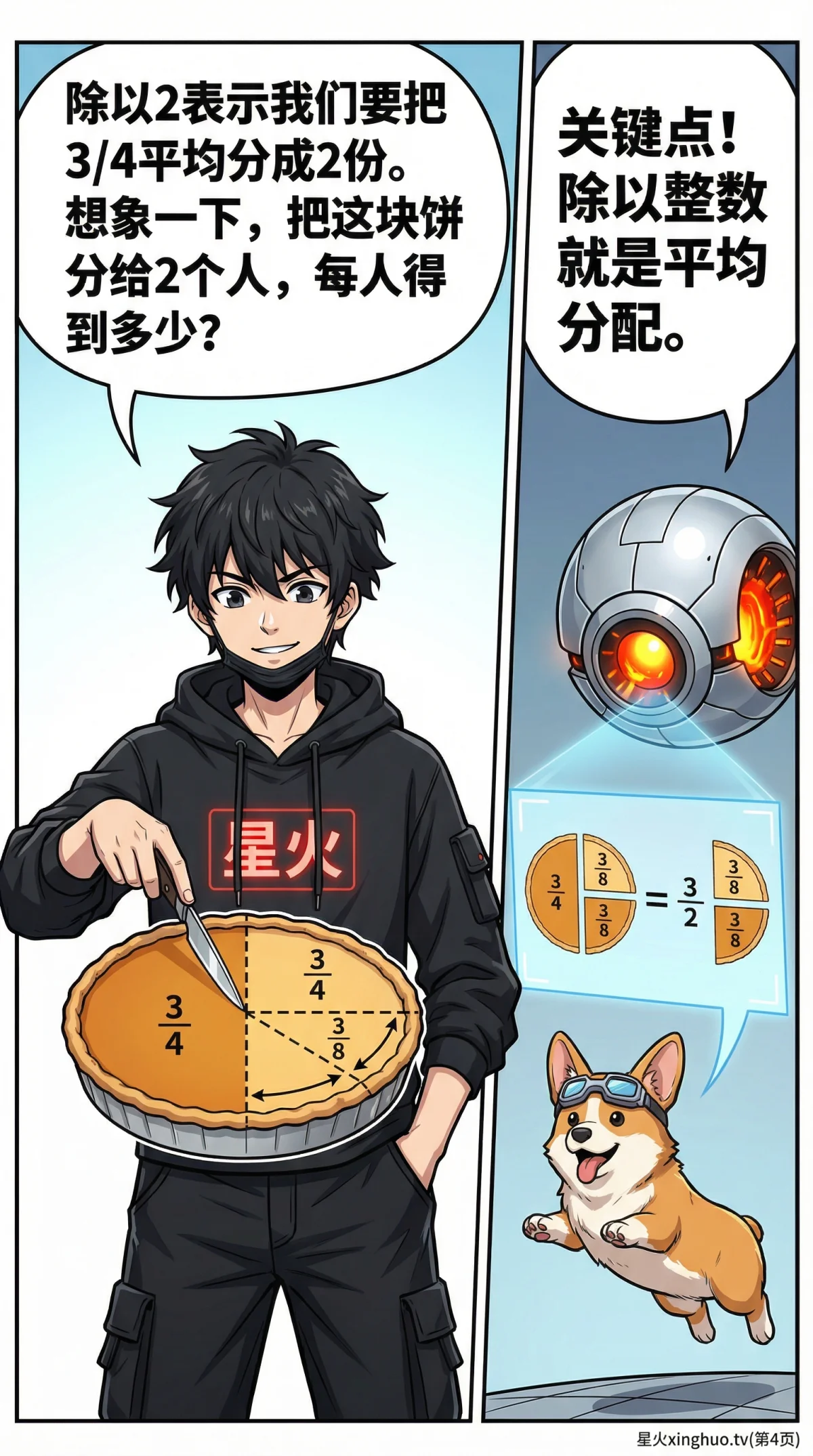 分数除以整数怎么算？计算方法、例题与练习题详解 - 第 4 页