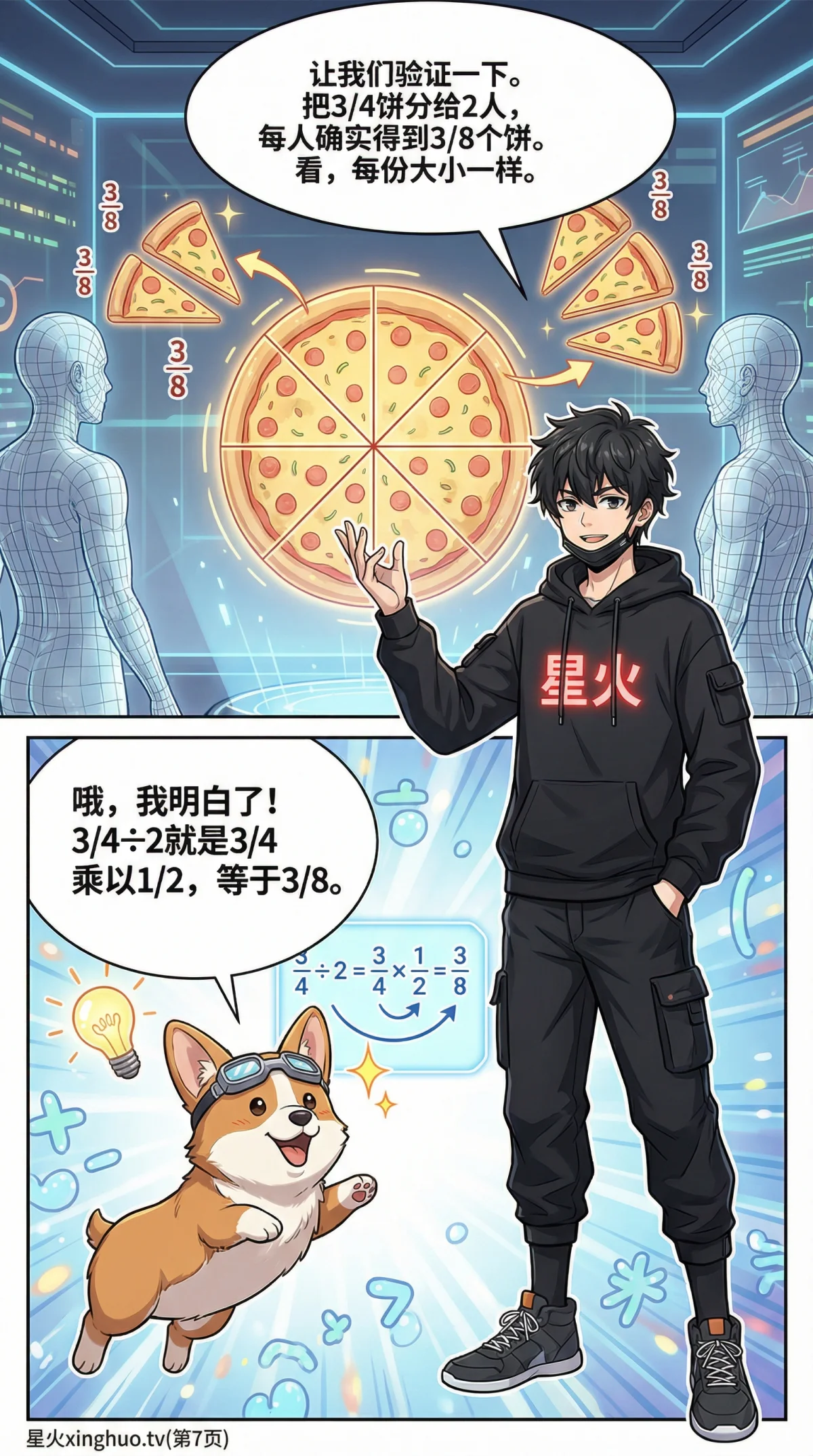 分数除以整数怎么算？计算方法、例题与练习题详解 - 第 7 页