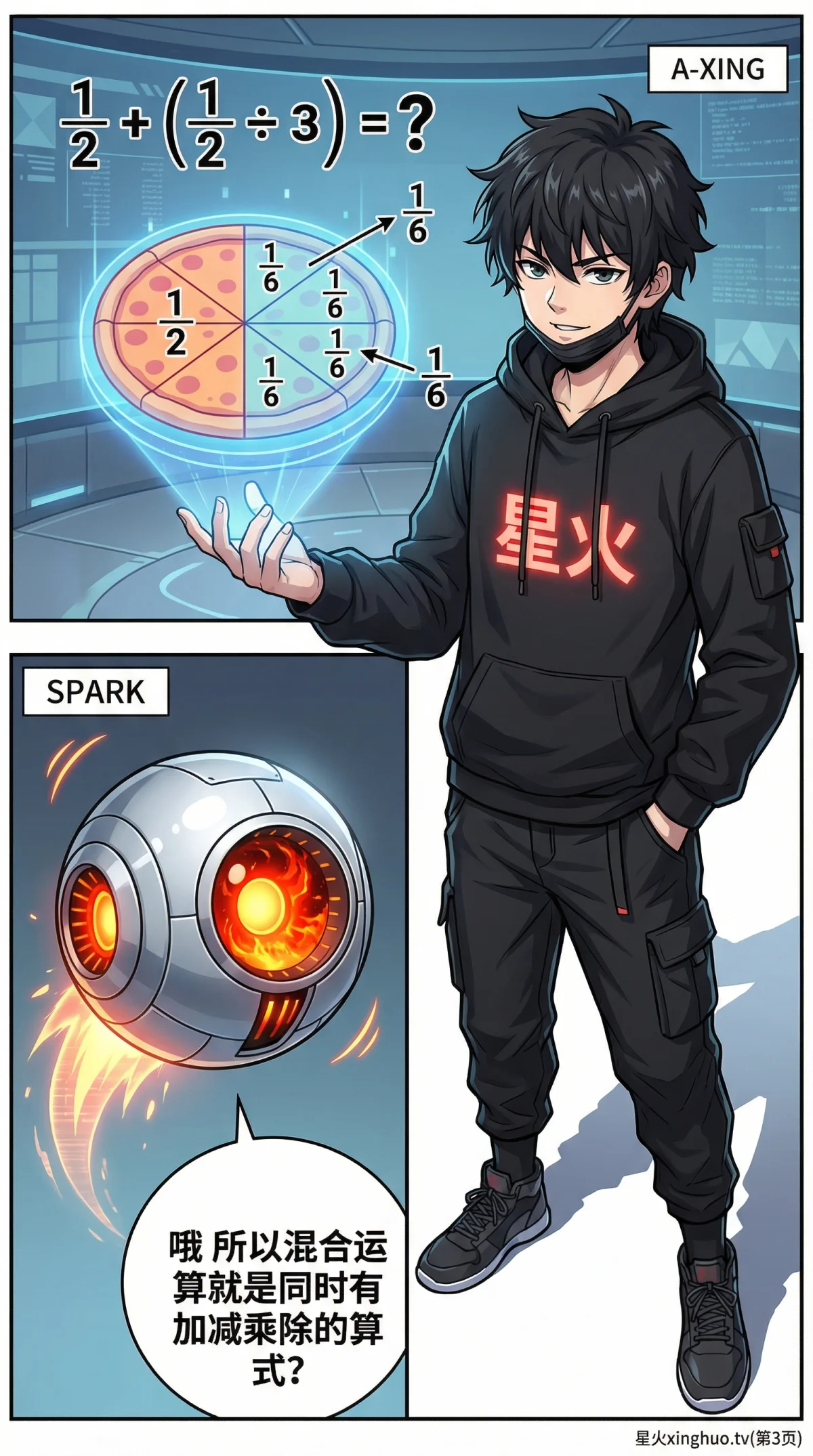 分数四则混合运算规则详解与例题解析 – 小学数学计算指南 - 第 3 页