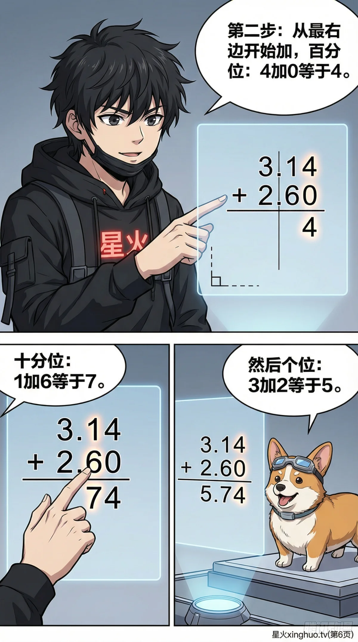 小数加减法详解：如何对齐小数点（含练习题与技巧） - 第 6 页