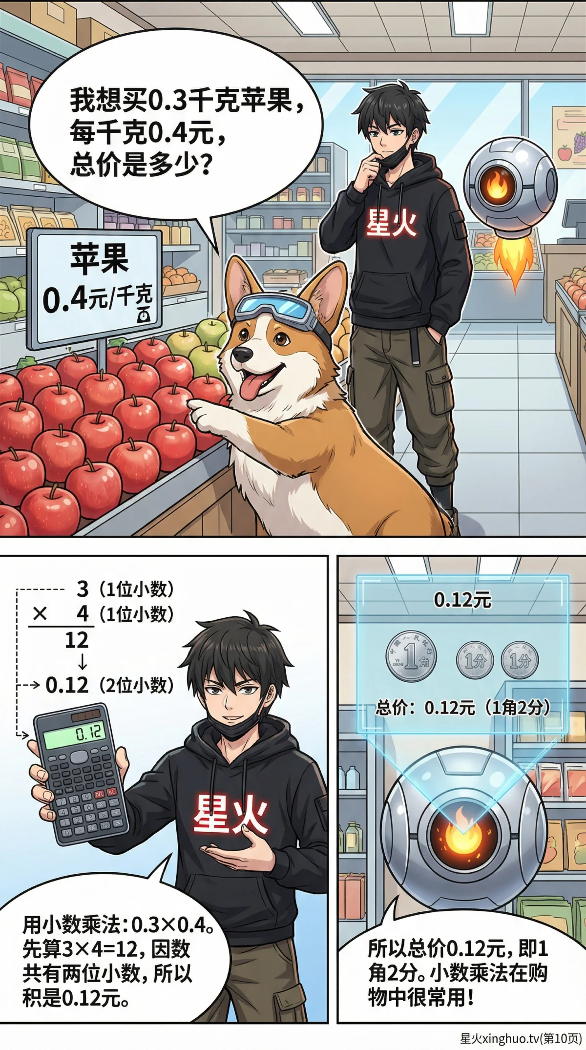 小数乘小数怎么算？计算方法、步骤与例题详解 - 第 10 页