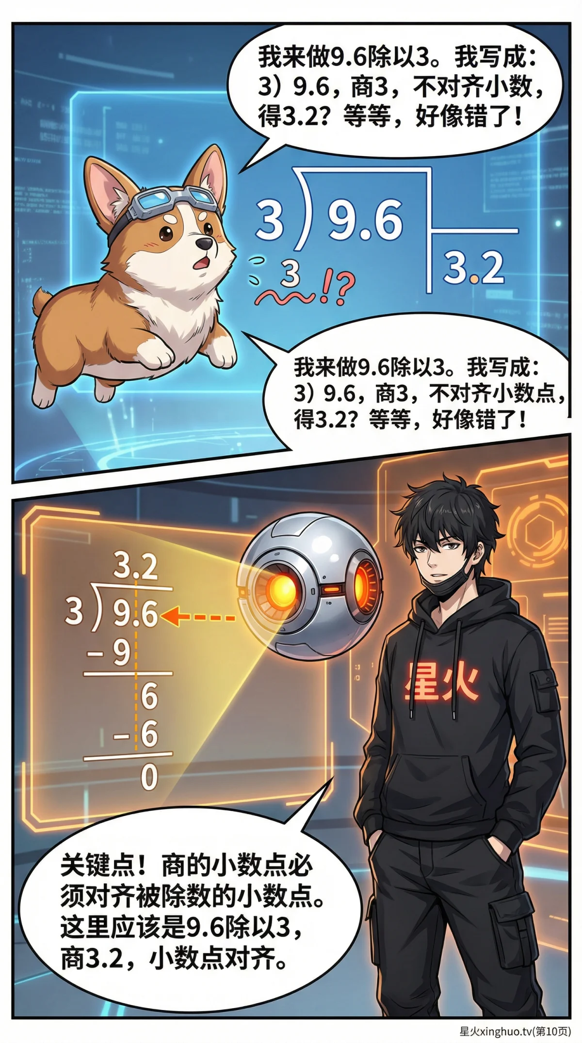 小数除以整数怎么算？计算步骤与例题详解 | 小学数学 - 第 10 页