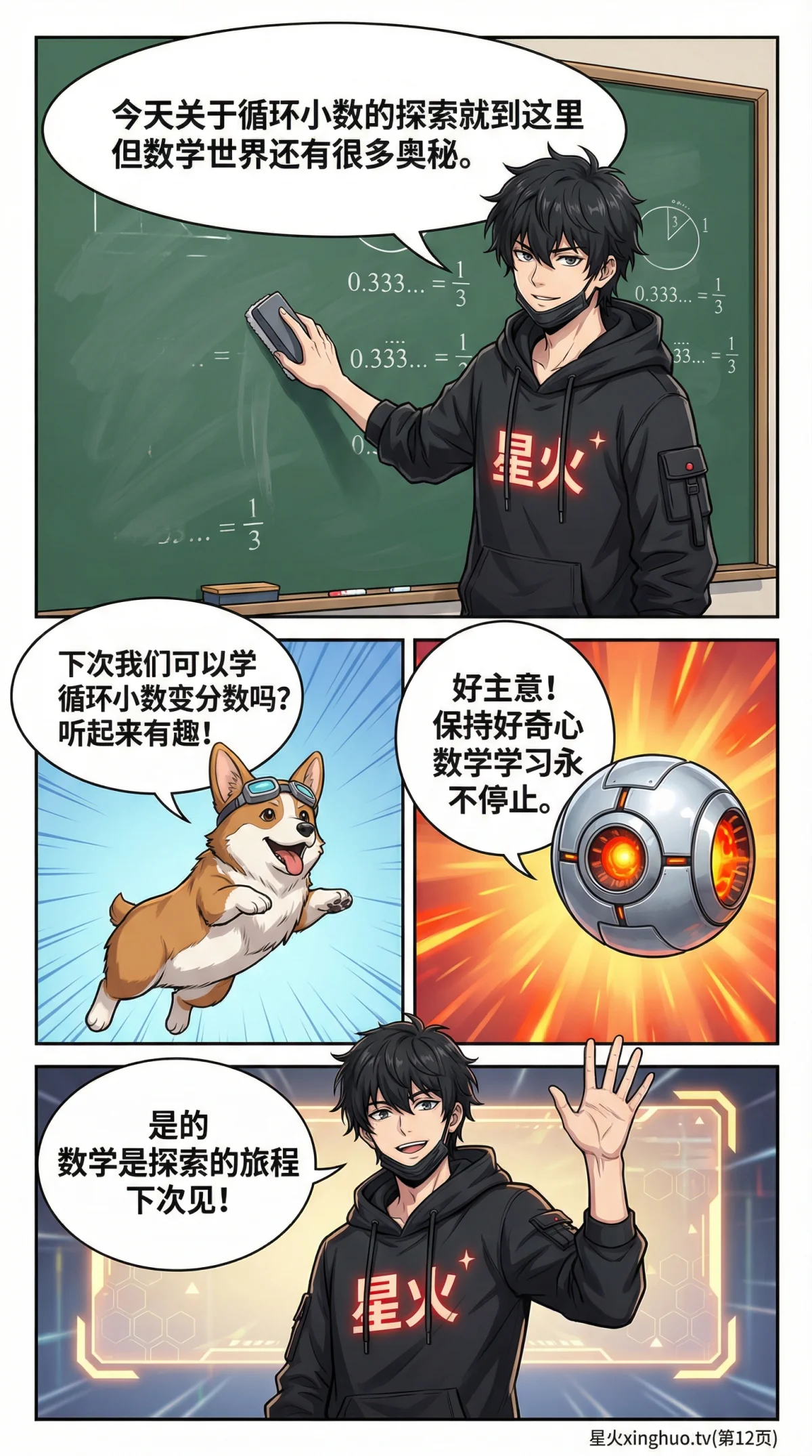 循环小数详解：识别方法与表示技巧（小学数学知识点） - 第 12 页