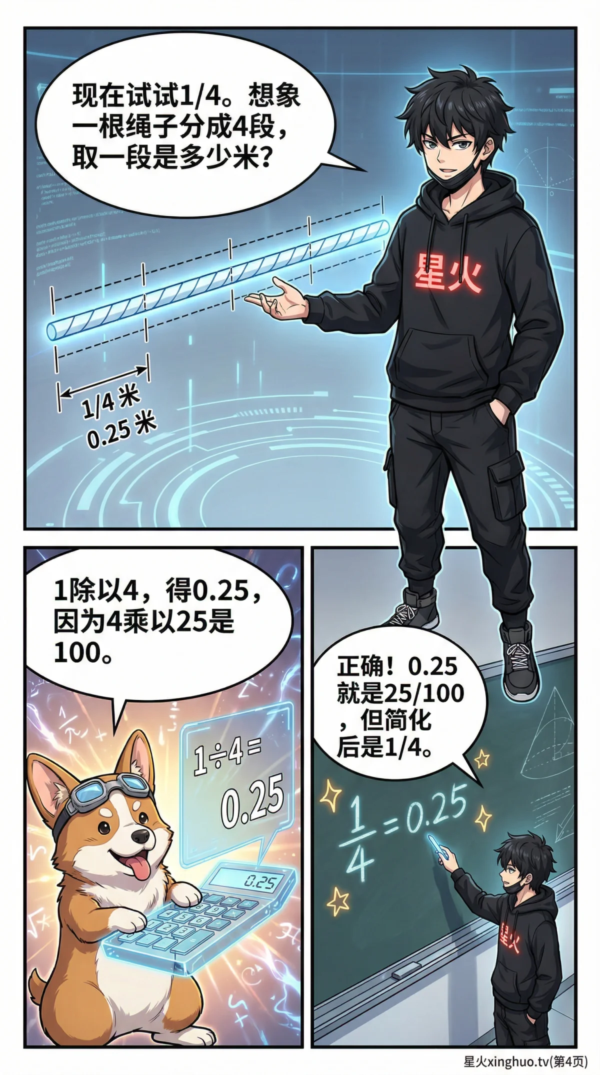 分数与小数的互化方法详解：转换技巧与例题精讲 - 第 4 页