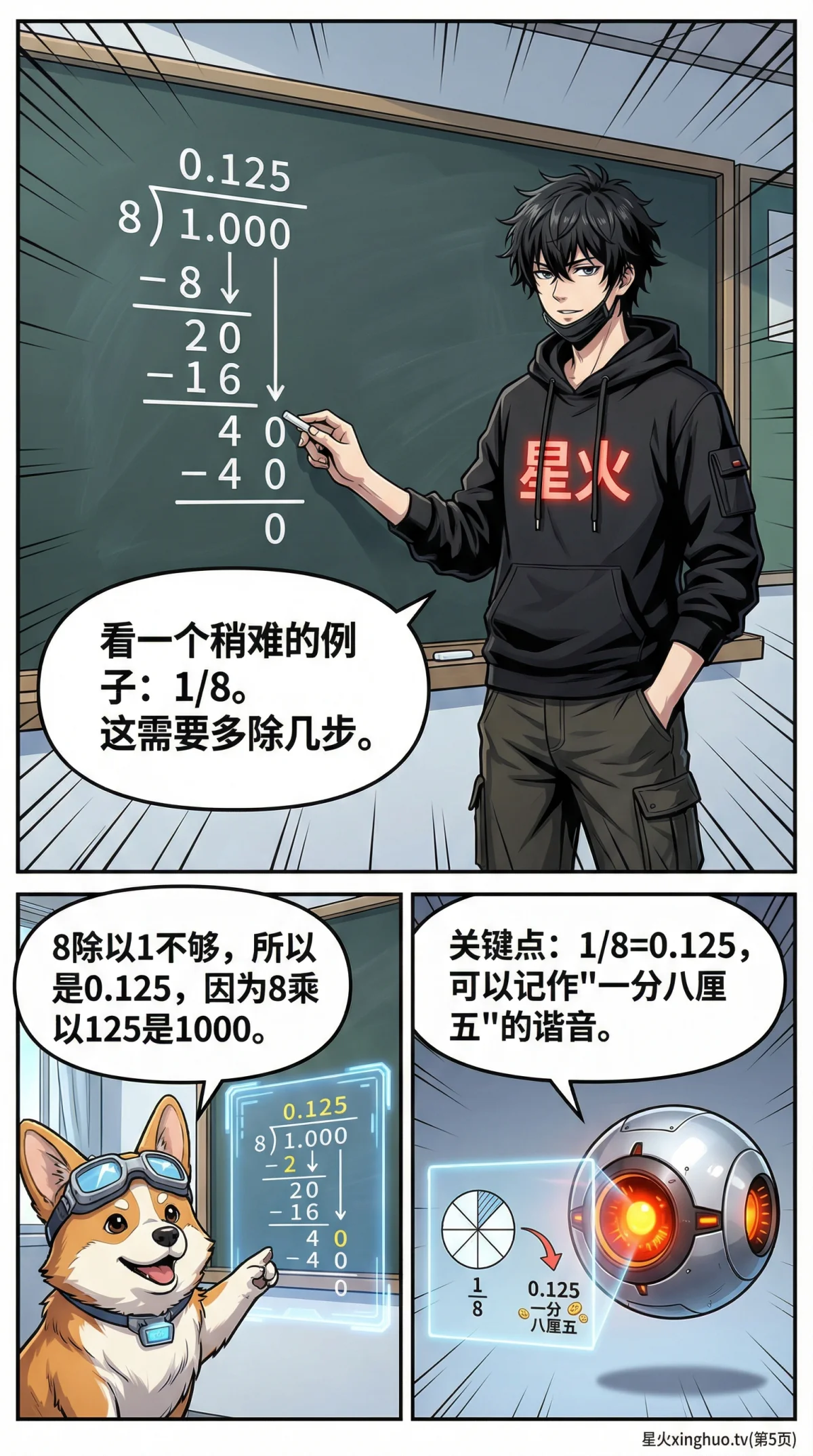 分数与小数的互化方法详解：转换技巧与例题精讲 - 第 5 页