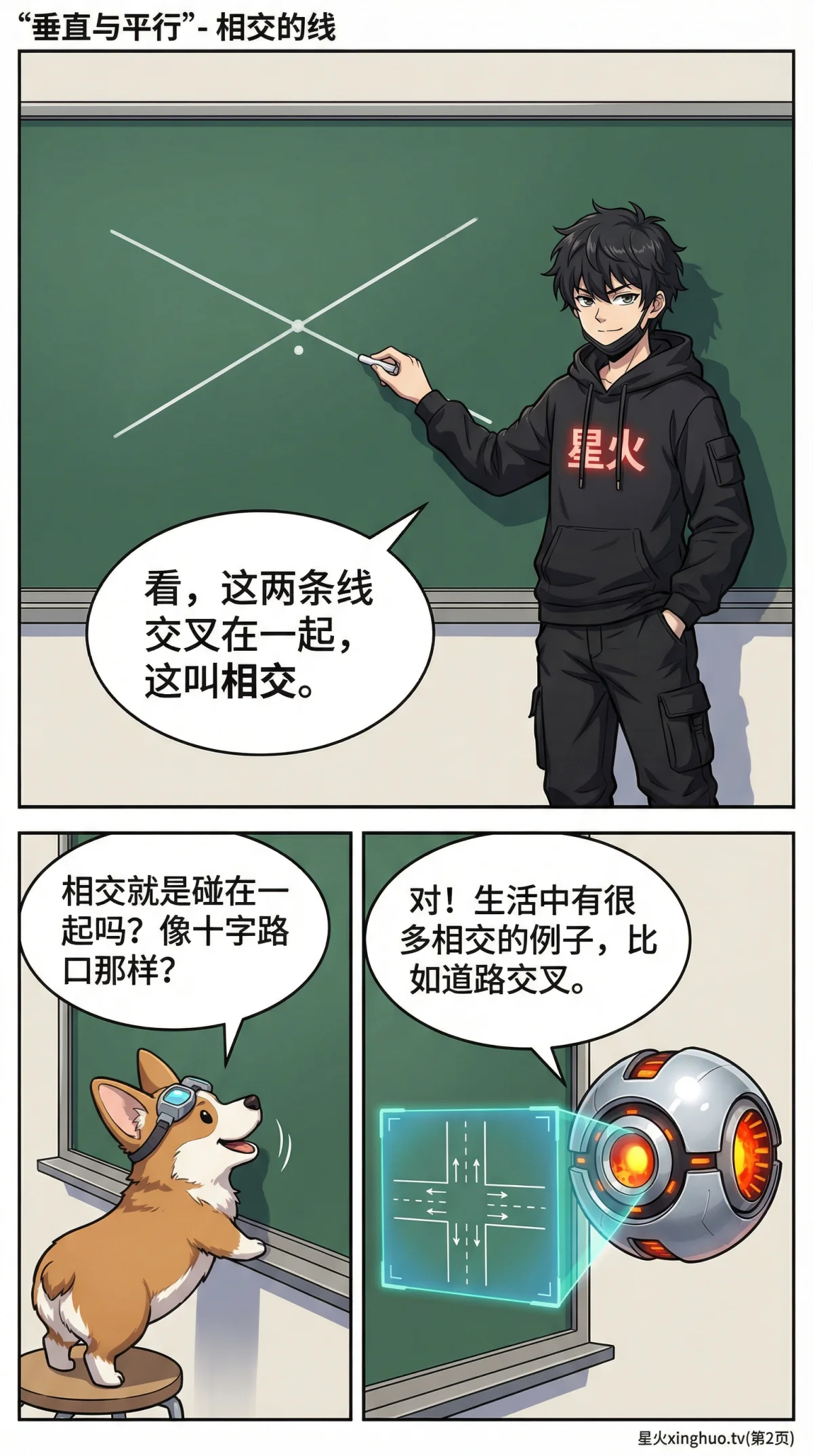 垂直与平行关系详解：几何定义、判定方法与实例解析 - 第 2 页