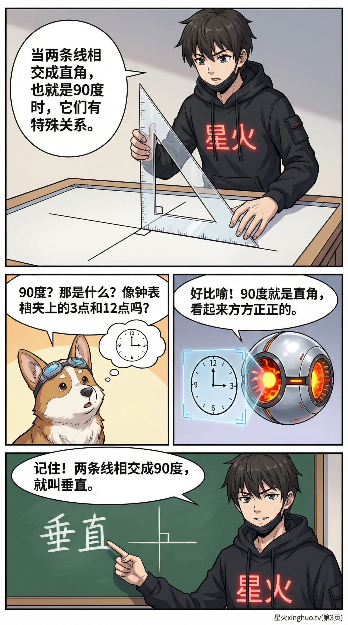 垂直与平行关系详解：几何定义、判定方法与实例解析 - 第 3 页