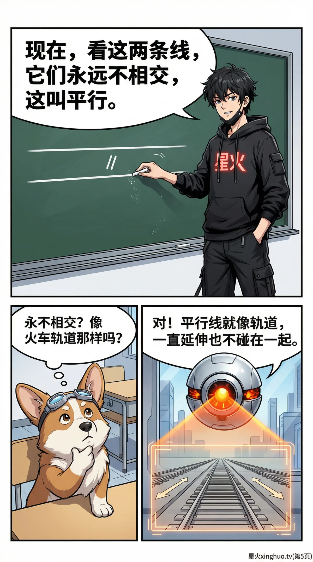 垂直与平行关系详解：几何定义、判定方法与实例解析 - 第 5 页