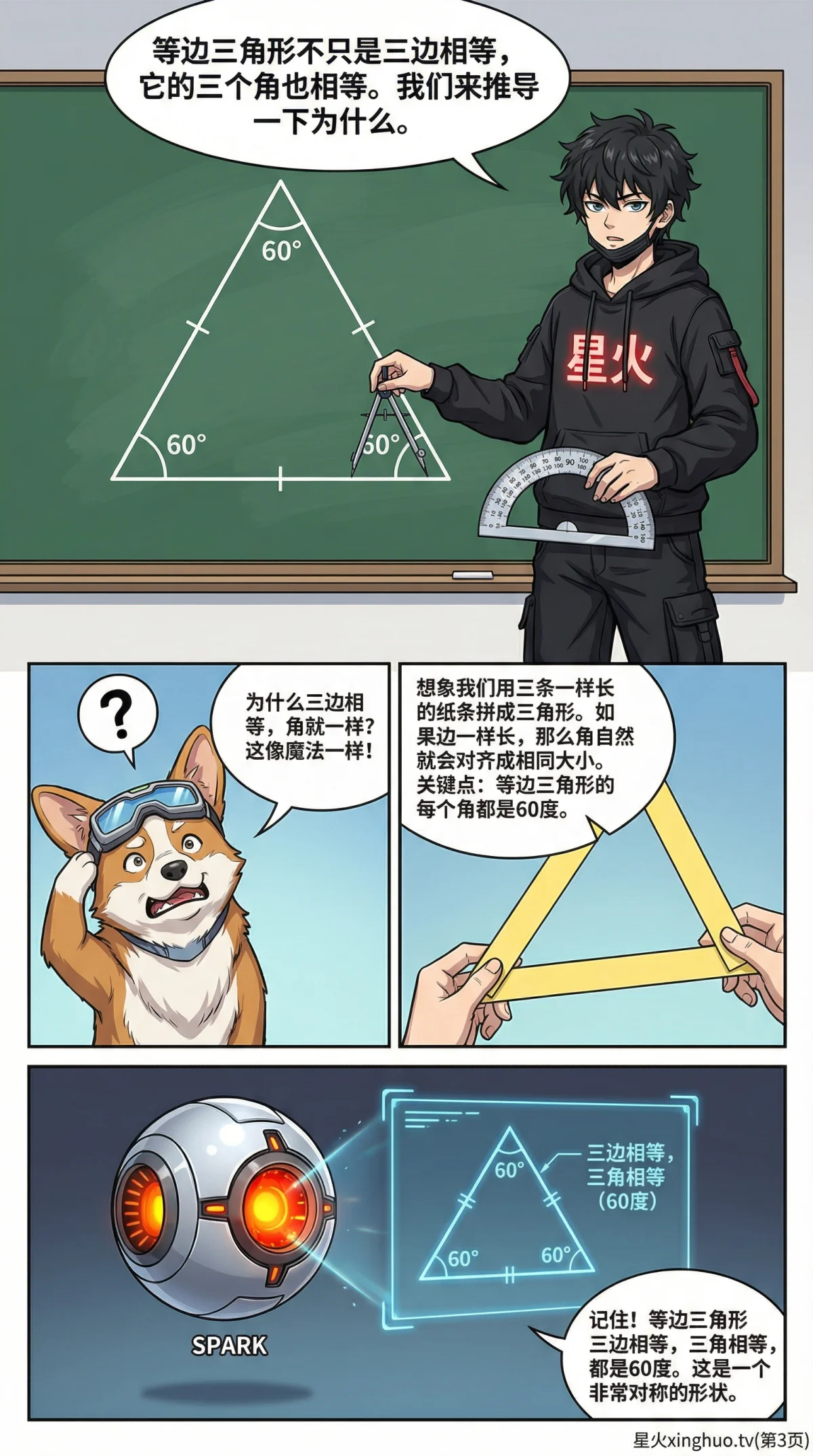 三角形的分类(按边分)：不等边、等腰与等边三角形详解 | 初中数学几何基础 - 第 3 页