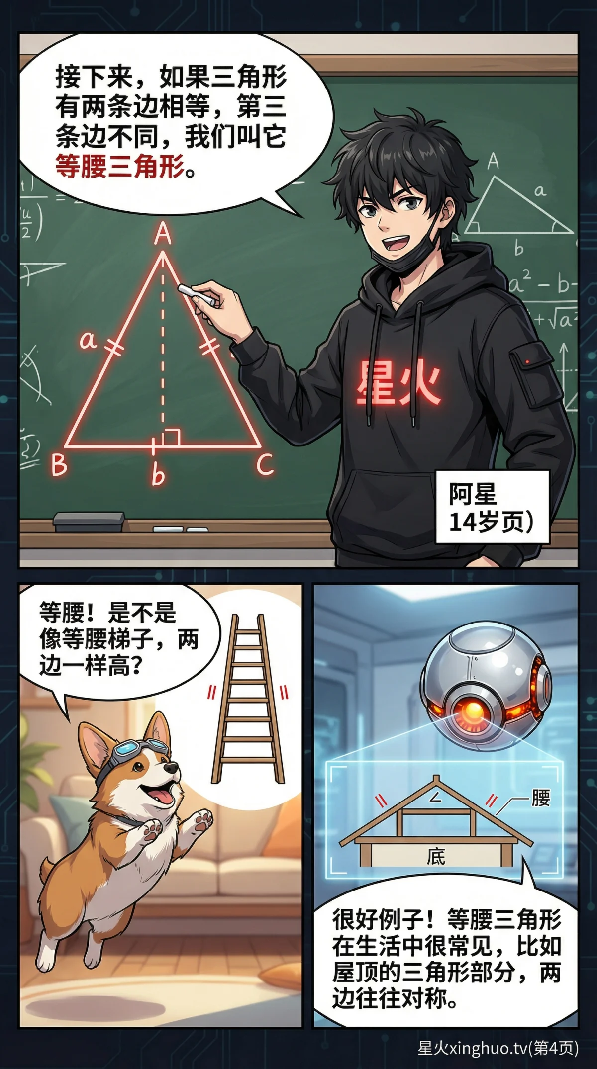 三角形的分类(按边分)：不等边、等腰与等边三角形详解 | 初中数学几何基础 - 第 4 页