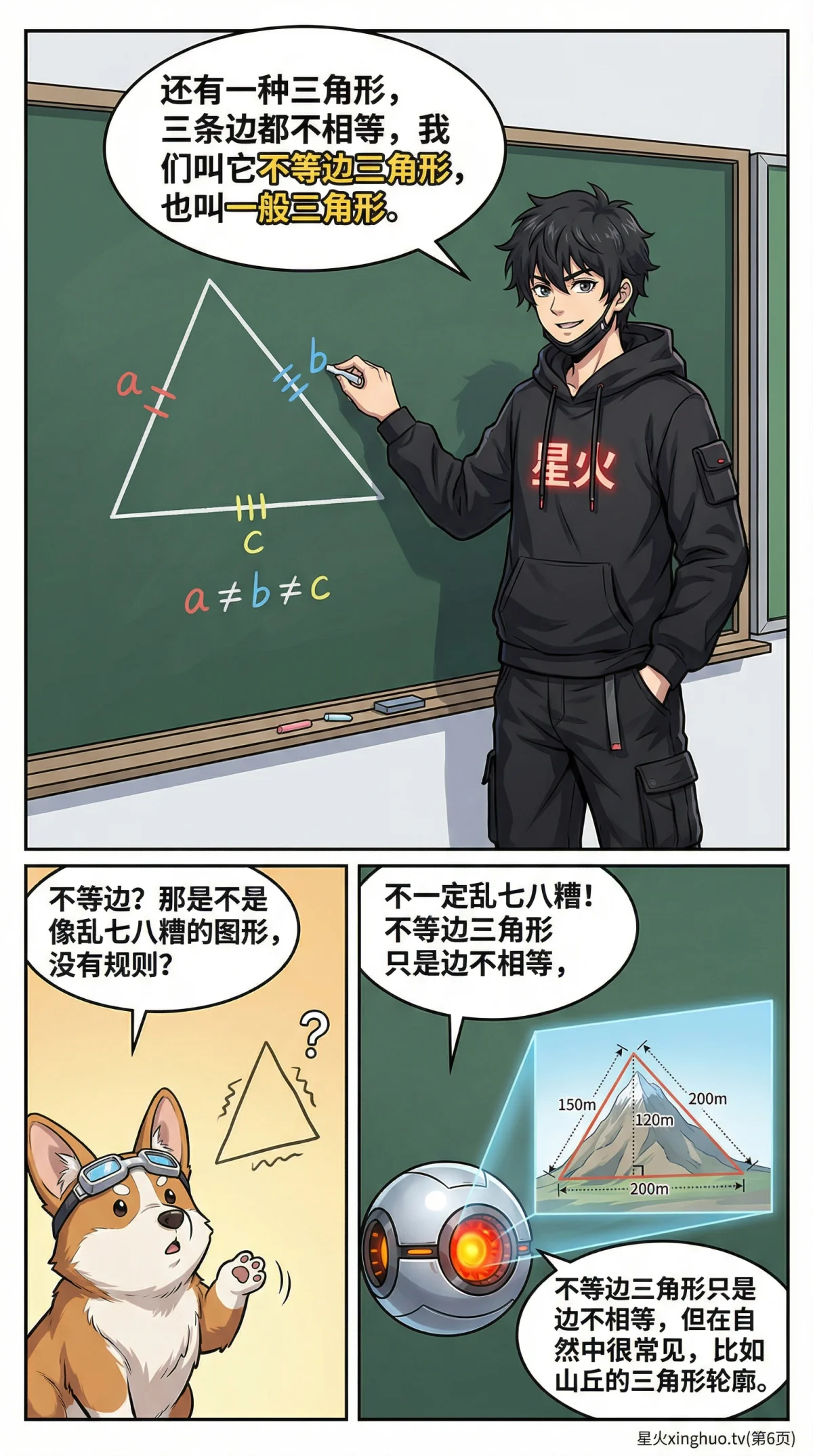 三角形的分类(按边分)：不等边、等腰与等边三角形详解 | 初中数学几何基础 - 第 6 页