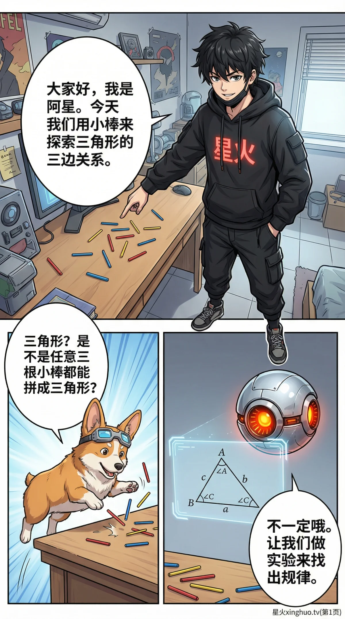 三角形的三边关系：定理证明、公式与典型例题详解 - 第 1 页