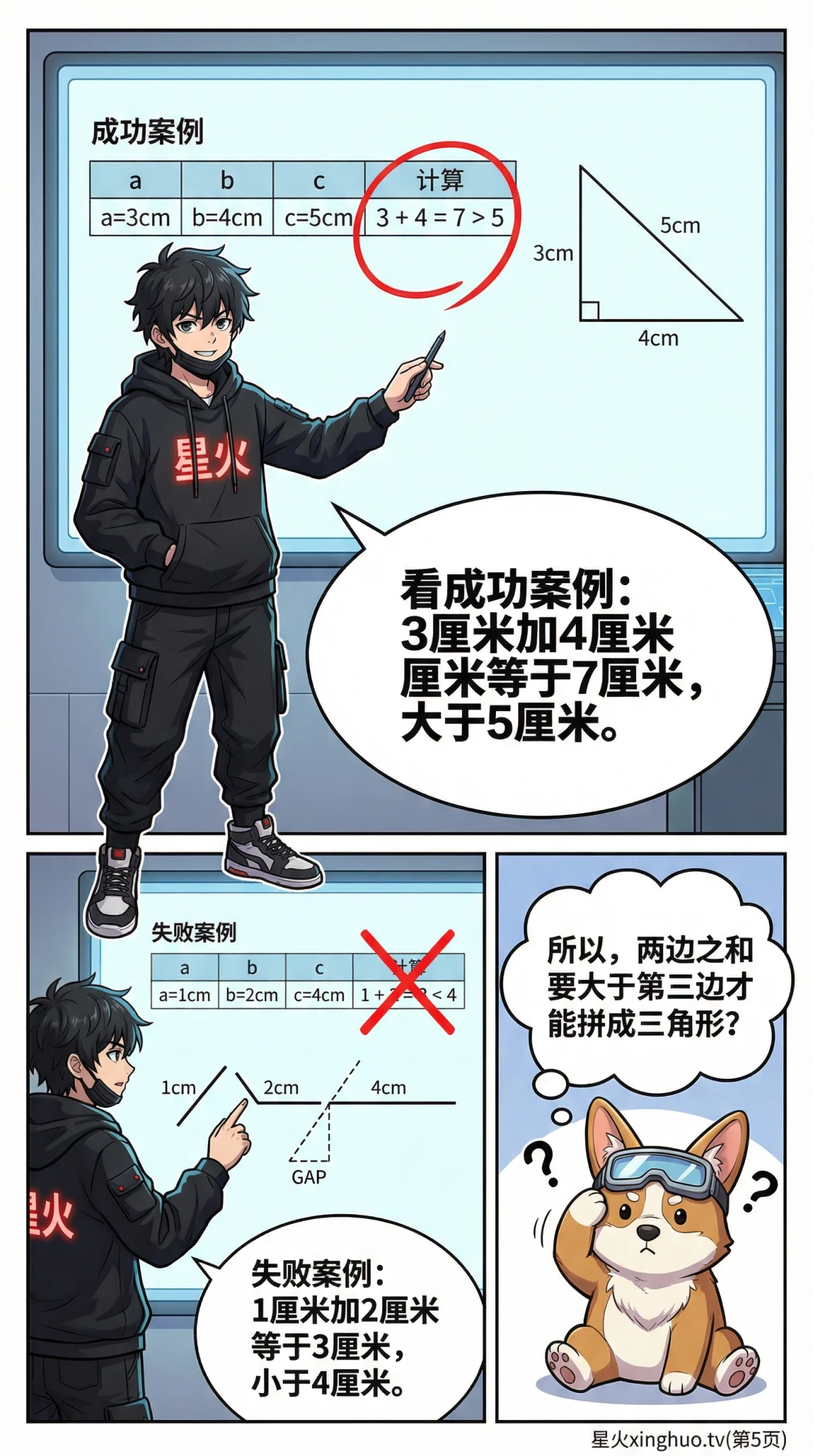 三角形的三边关系：定理证明、公式与典型例题详解 - 第 5 页