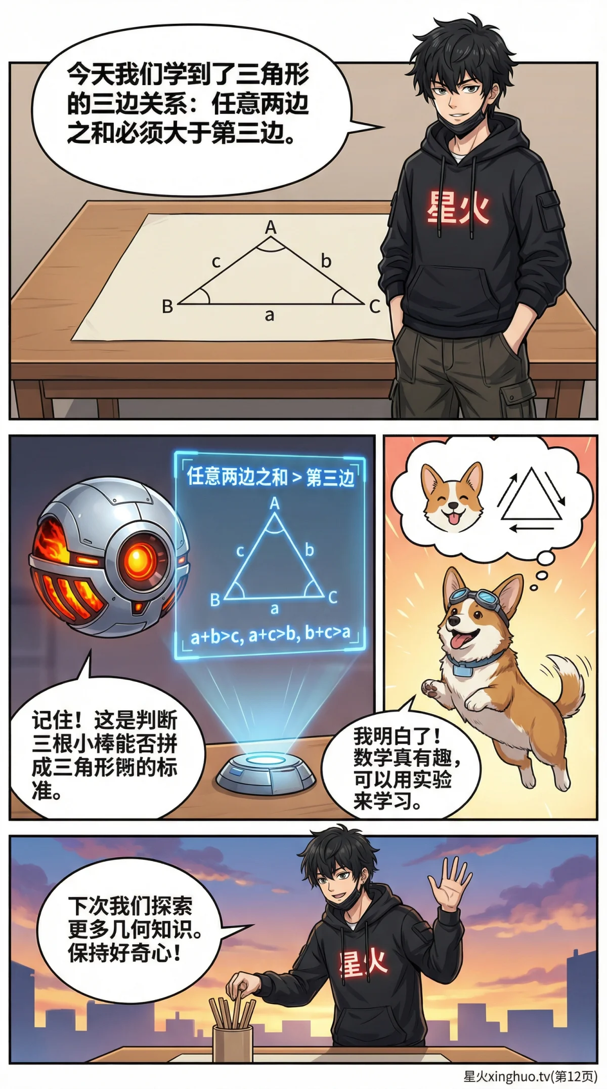 三角形的三边关系：定理证明、公式与典型例题详解 - 第 12 页