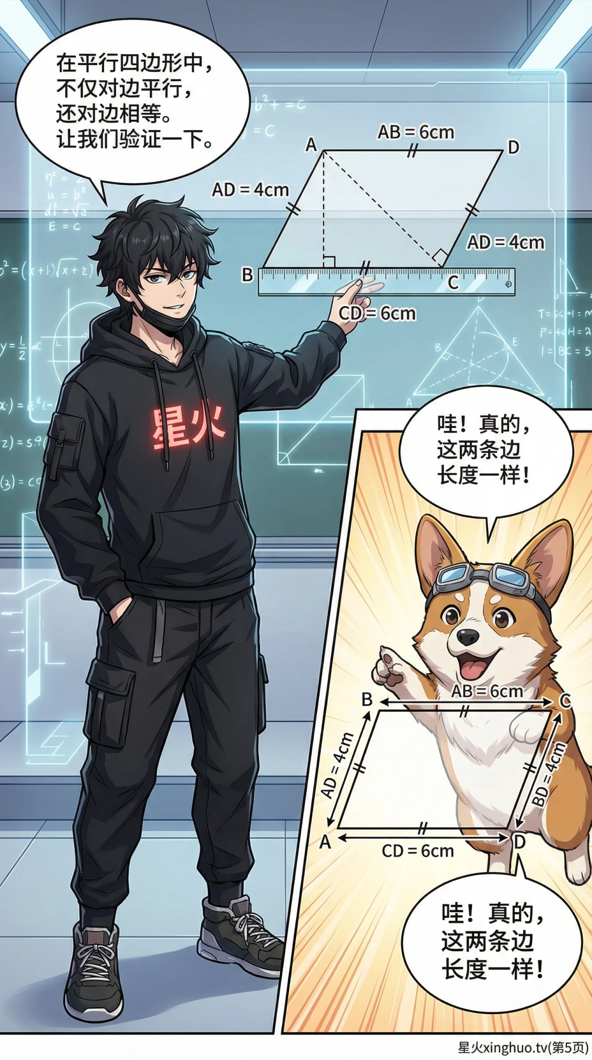 平行四边形详解：性质、判定方法与典型例题精讲 - 第 5 页