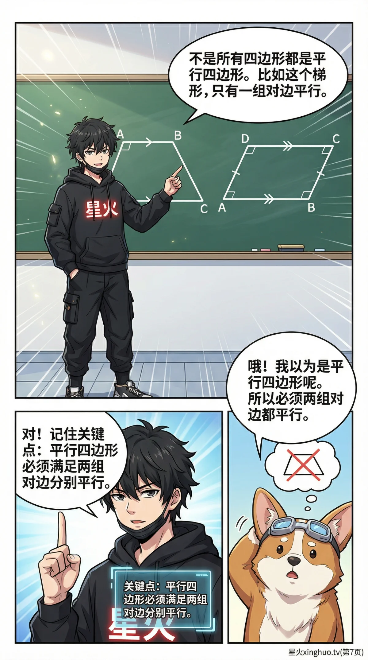 平行四边形详解：性质、判定方法与典型例题精讲 - 第 7 页