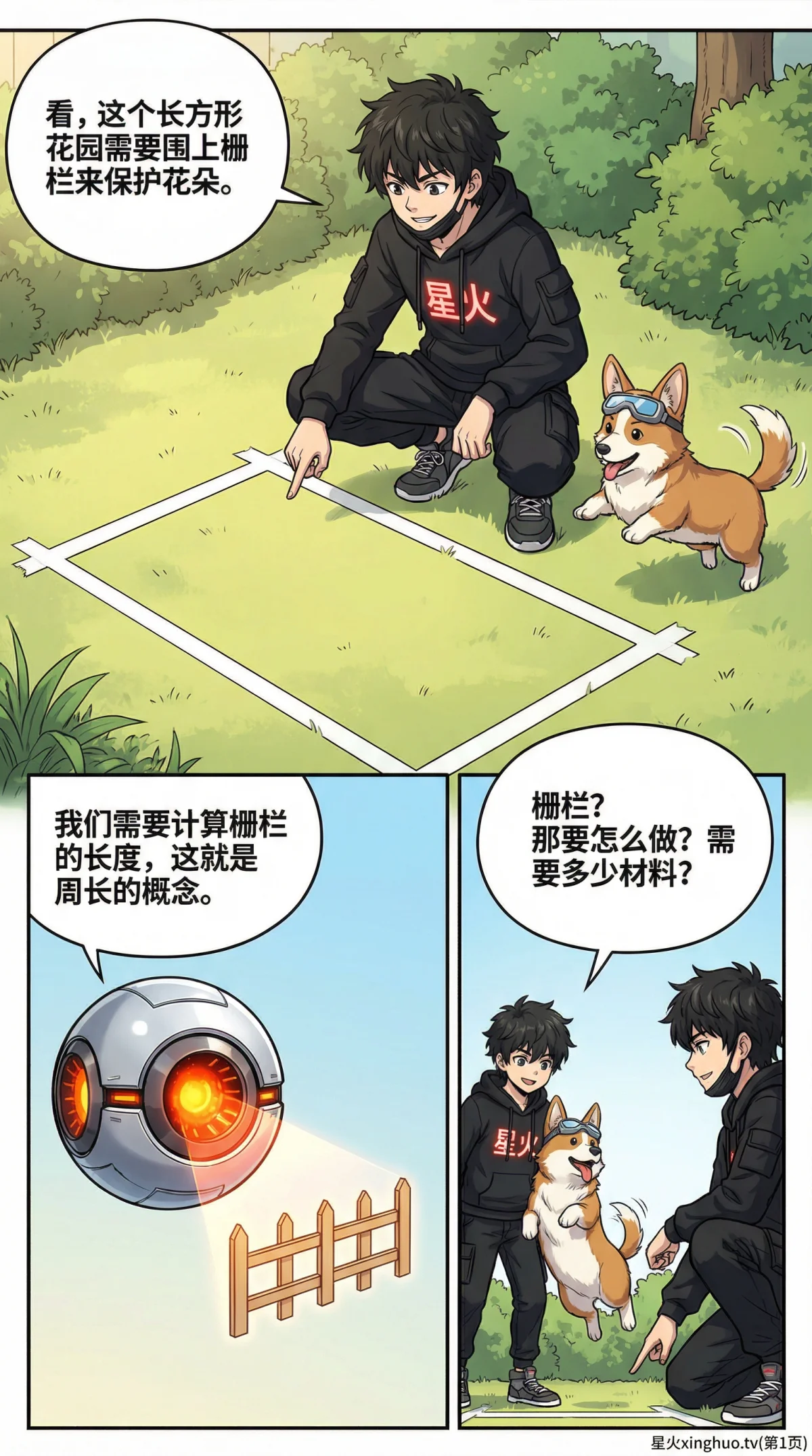 长方形周长怎么算？公式推导与例题详解（图文教学） - 第 1 页