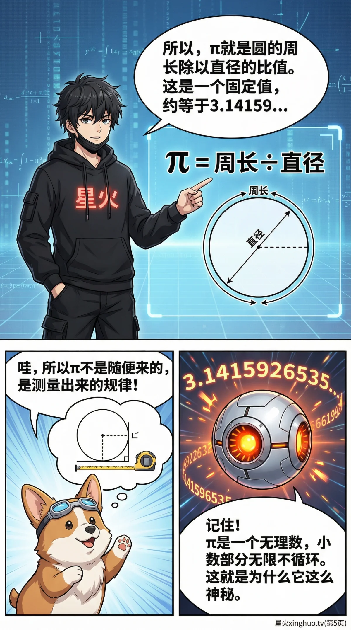 圆周率π的计算方法、历史故事与概念解析 | 数学教学文章 - 第 5 页