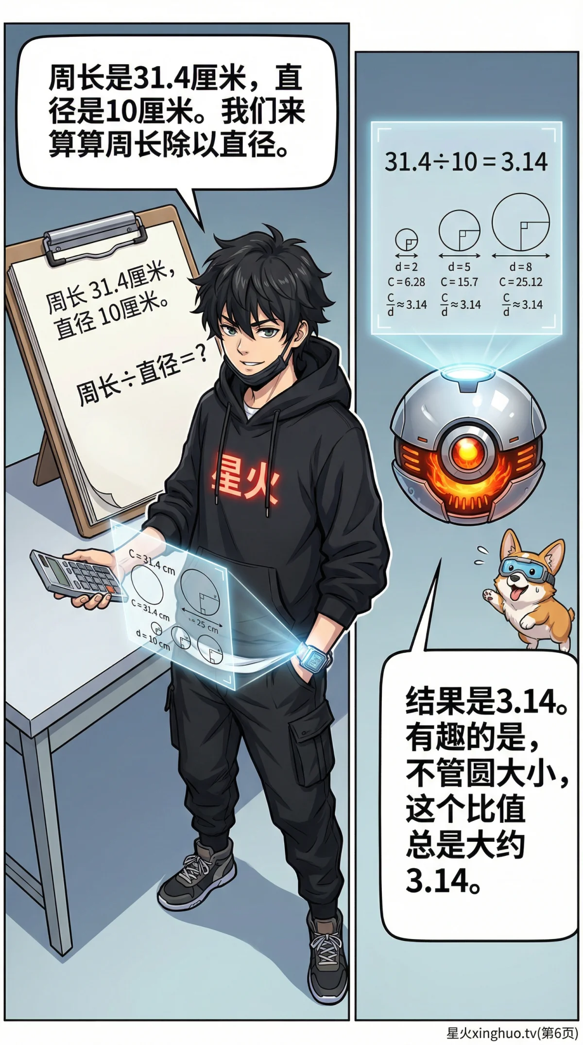 圆的周长公式详解：推导过程、例题与常见问题解答 - 第 6 页