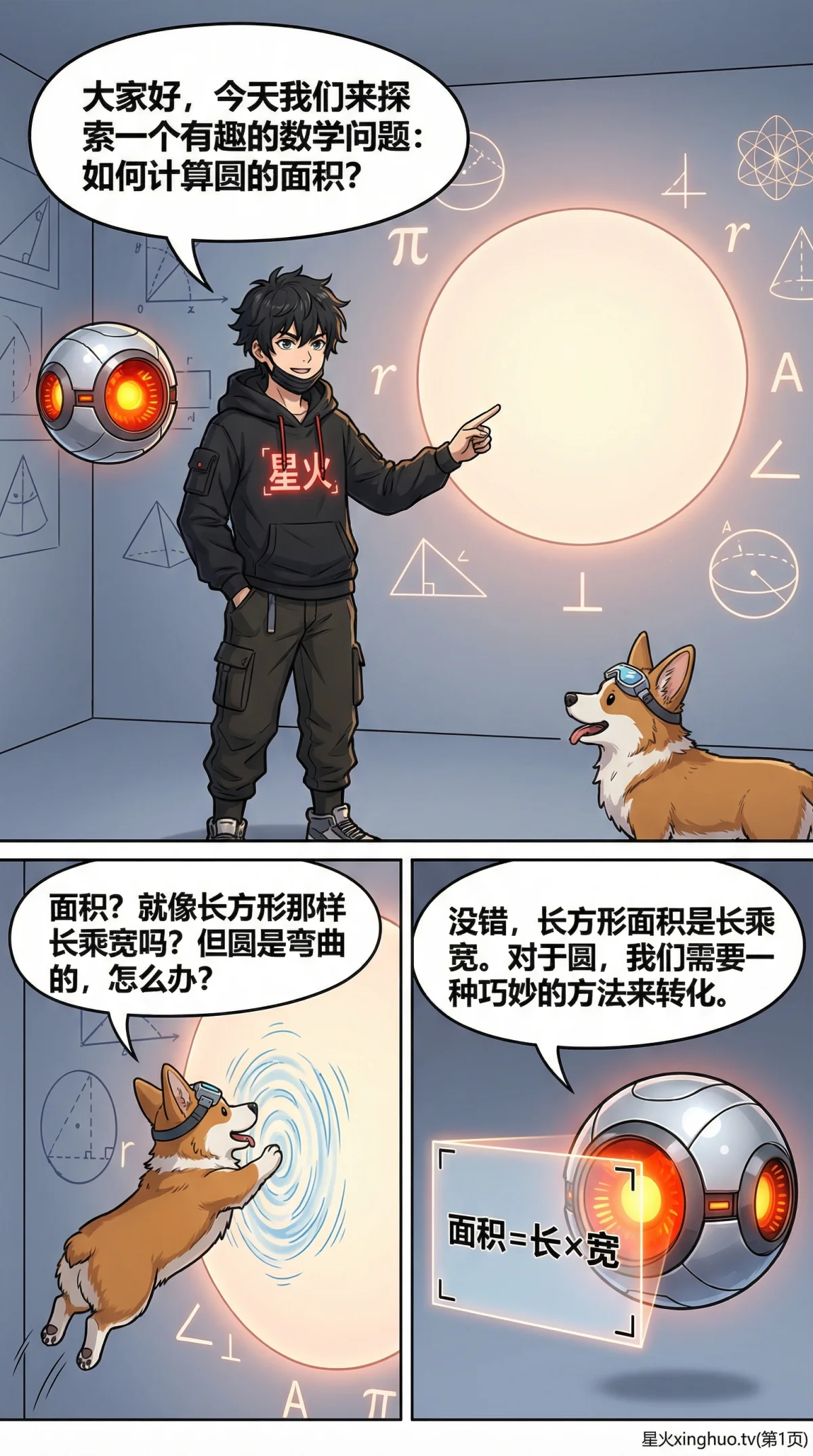 圆的面积公式详解：推导过程、例题演示与常见问题解答 - 第 1 页