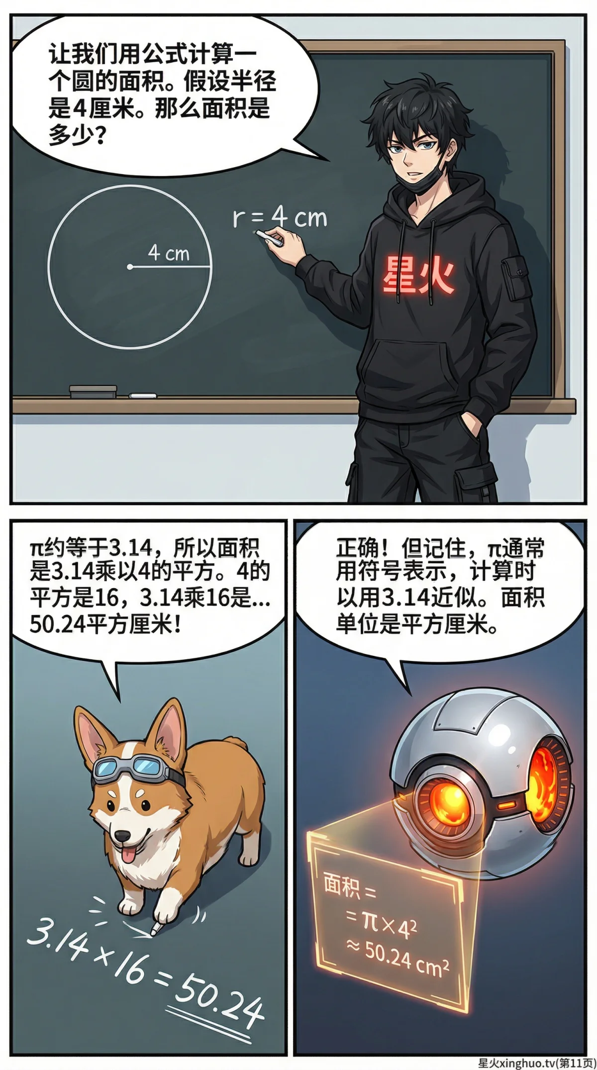 圆的面积公式详解：推导过程、例题演示与常见问题解答 - 第 11 页