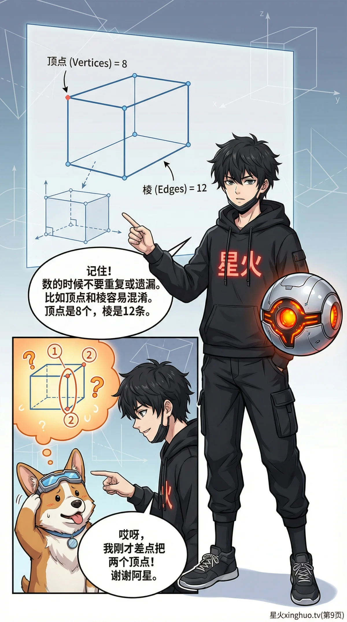 长方体认识详解：特征、性质与体积计算公式（图文教学） - 第 9 页