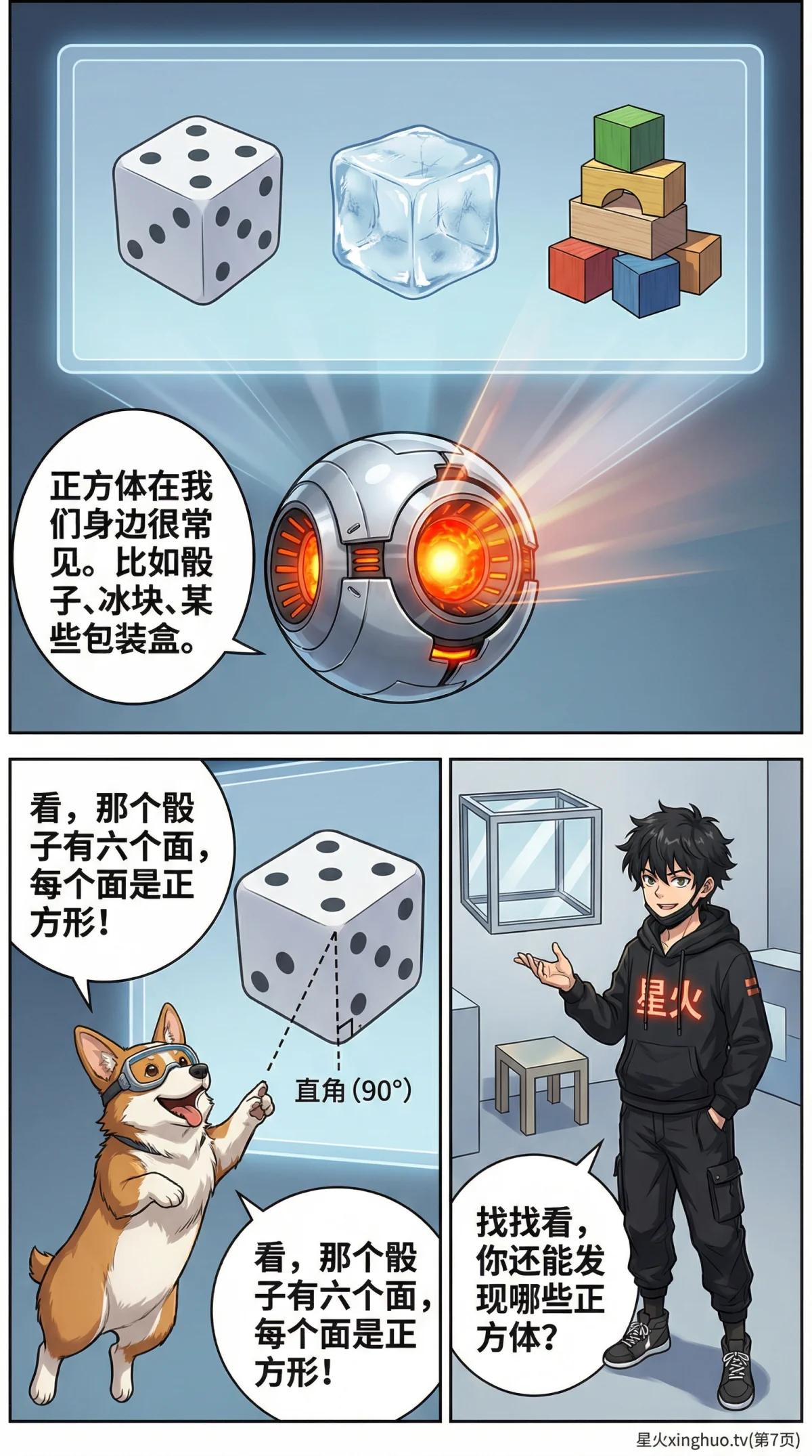 正方体的认识：性质、展开图与计算方法详解 | 数学几何教学 - 第 7 页