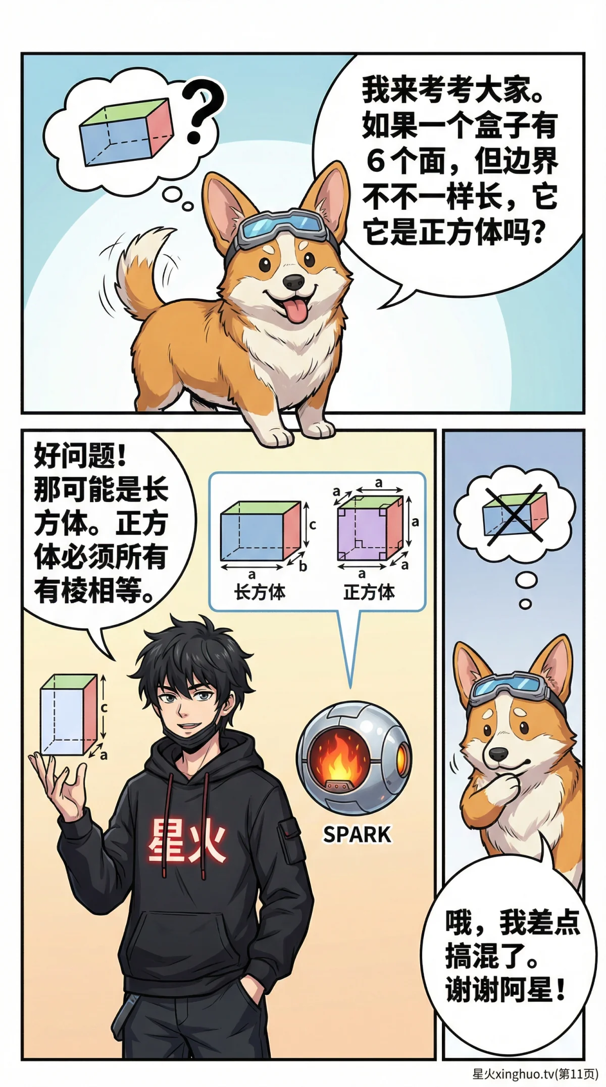 正方体的认识：性质、展开图与计算方法详解 | 数学几何教学 - 第 11 页