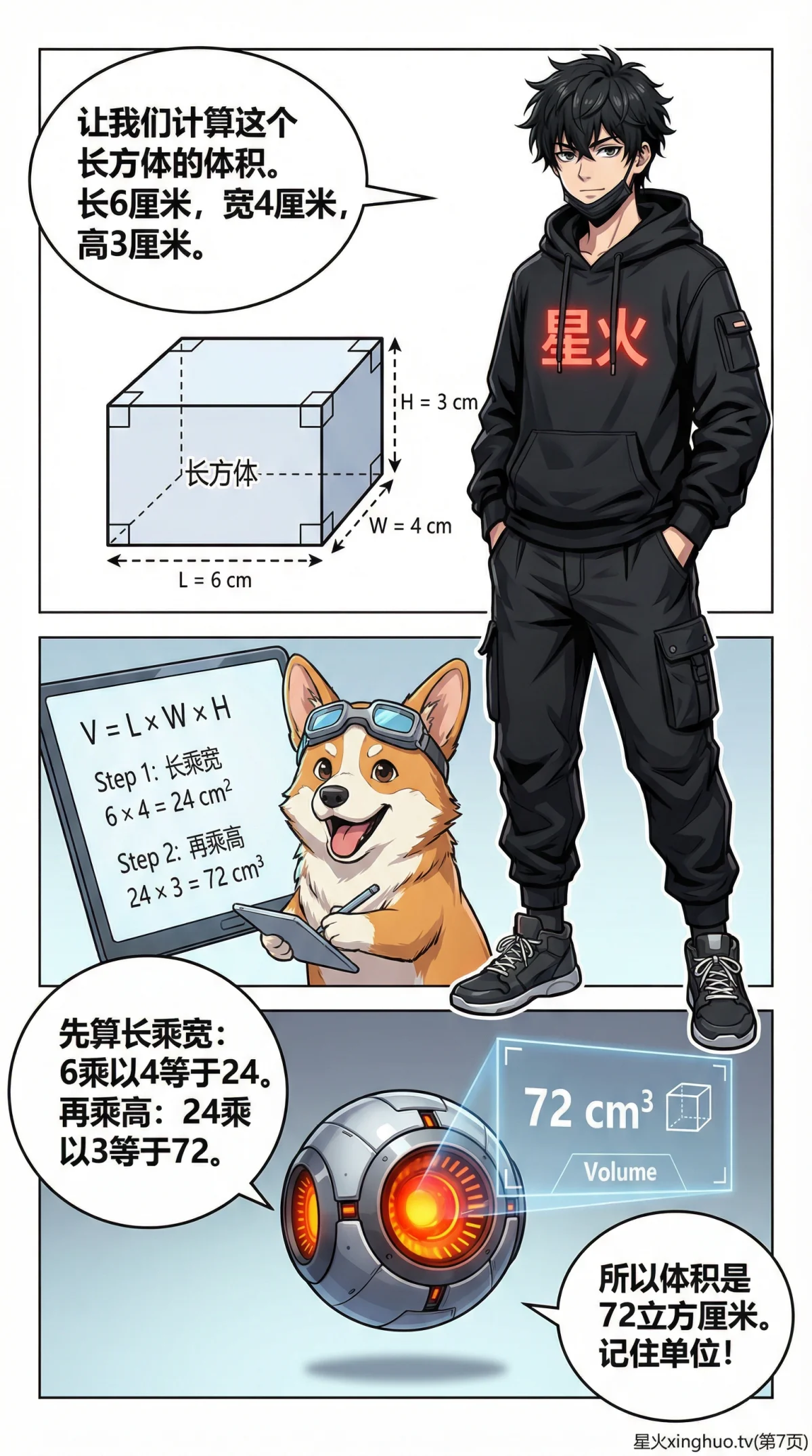 长方体体积公式详解：计算方法、例题与练习题 | 数学知识点 - 第 7 页