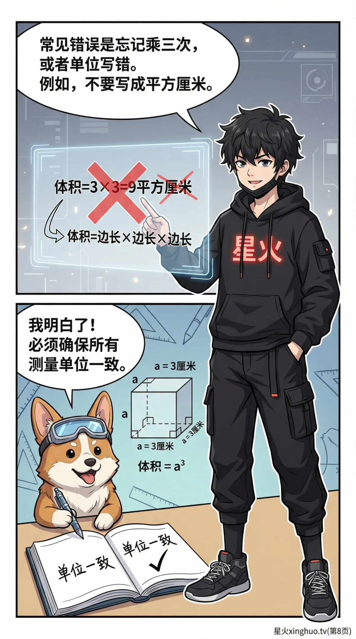 正方体的体积怎么算？公式、例题与练习题详解 | 数学几何 - 第 8 页