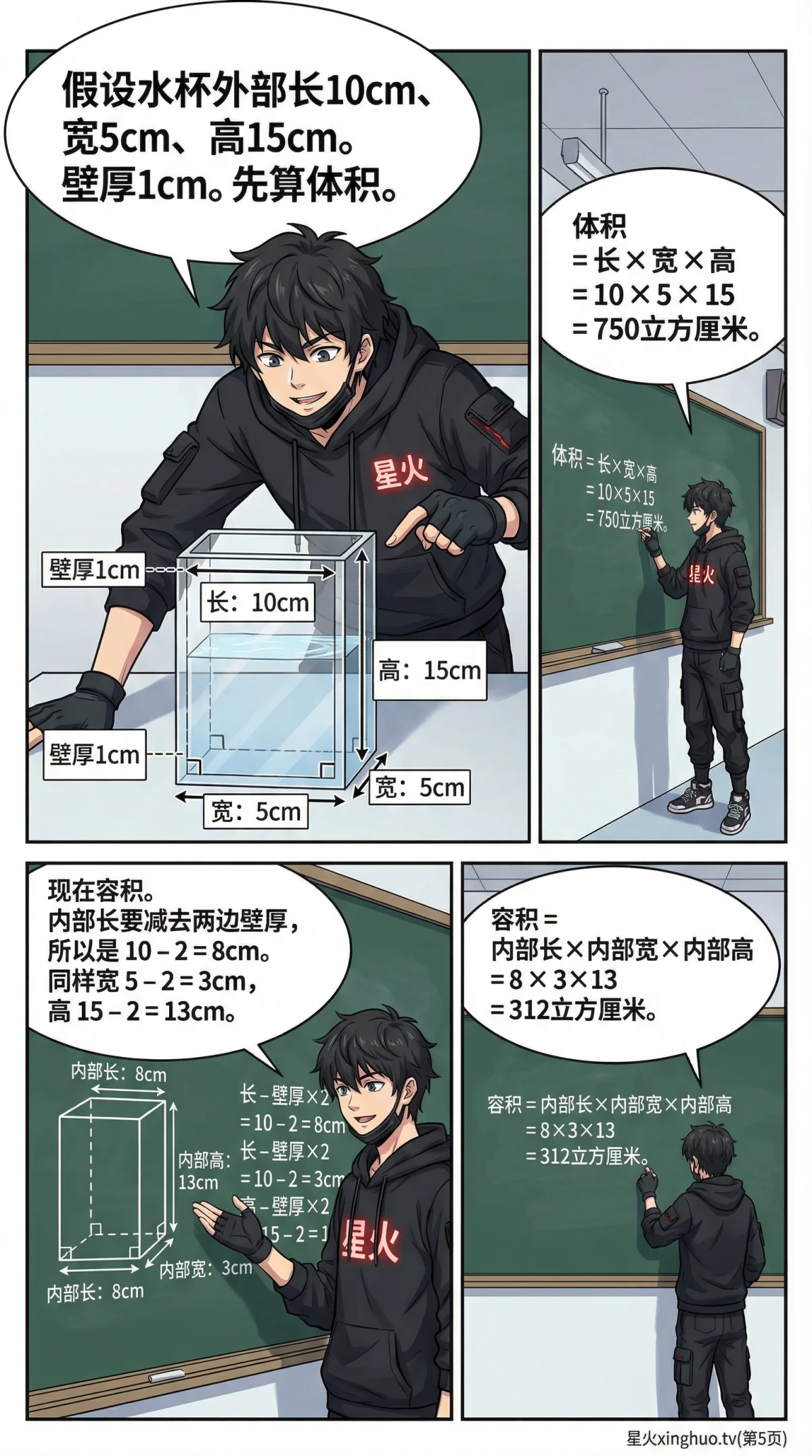 容积与体积的区别是什么？详解概念、公式与生活实例 | 数学几何 - 第 5 页