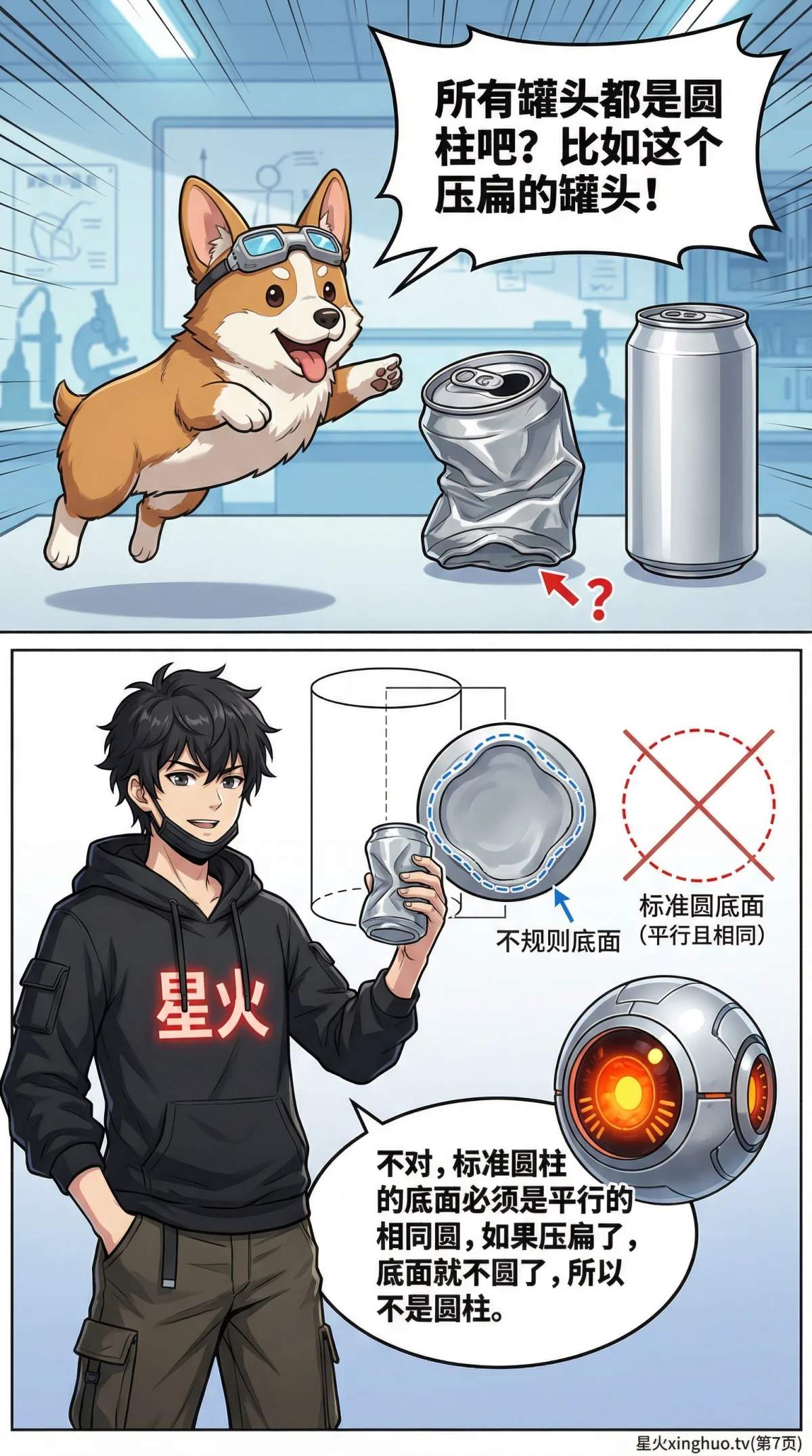 圆柱的认识详解：图形、公式与知识点全解析 | 小学数学几何 - 第 7 页