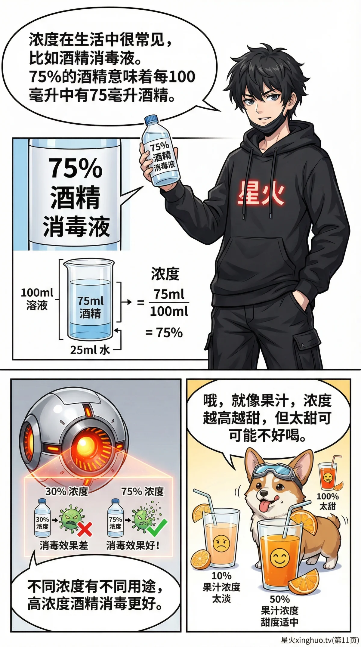 浓度问题详解：溶质溶剂关系与溶液计算方法教学 - 第 11 页