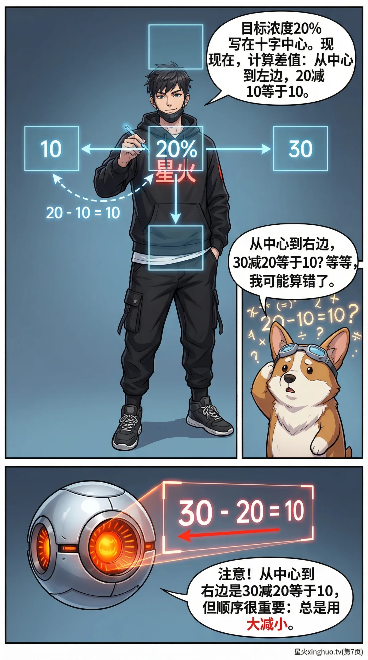 浓度问题与混合溶液详解：十字交叉法解题步骤与实例（小学数学应用题） - 第 7 页