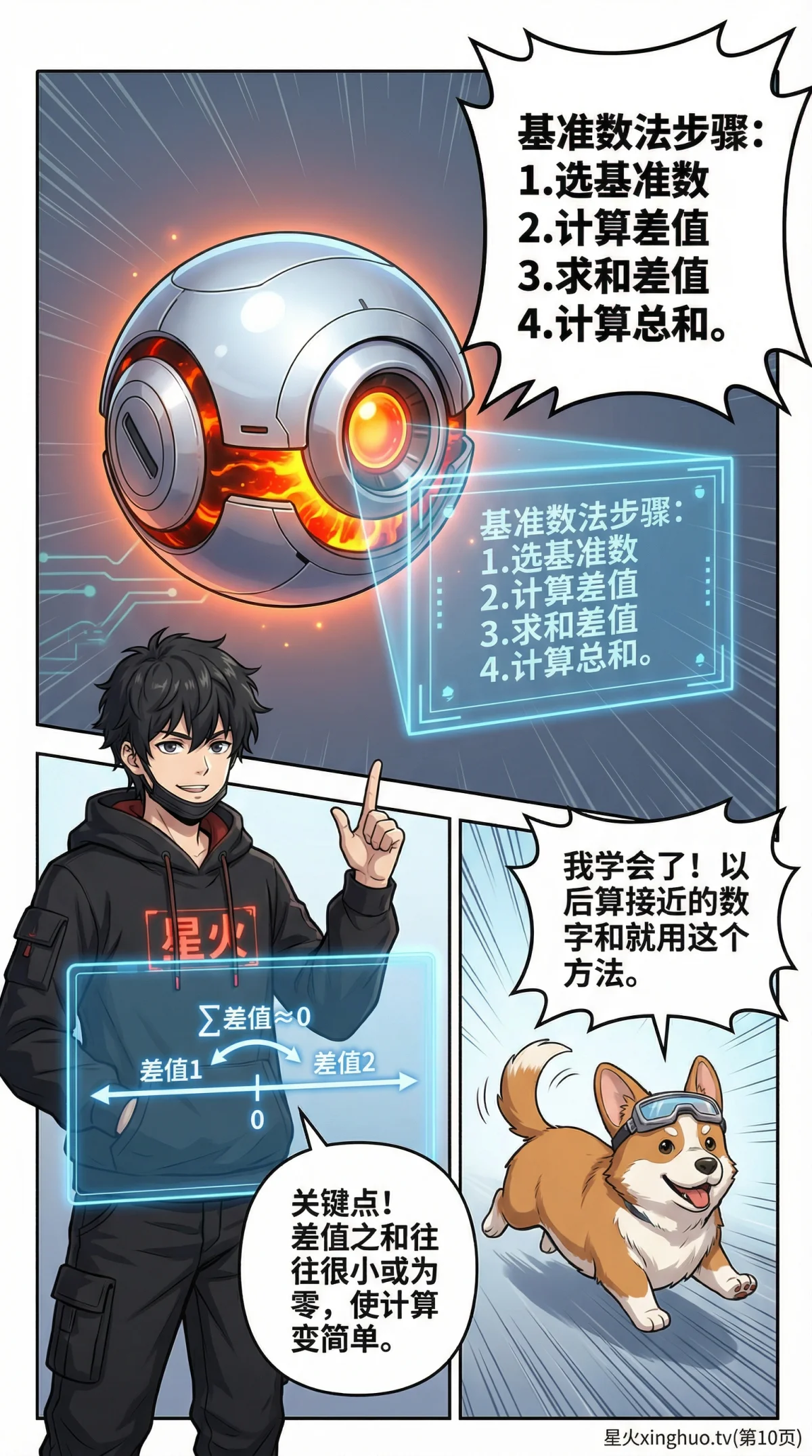 基准数法巧算详解：小学数学速算技巧与例题练习 - 第 10 页