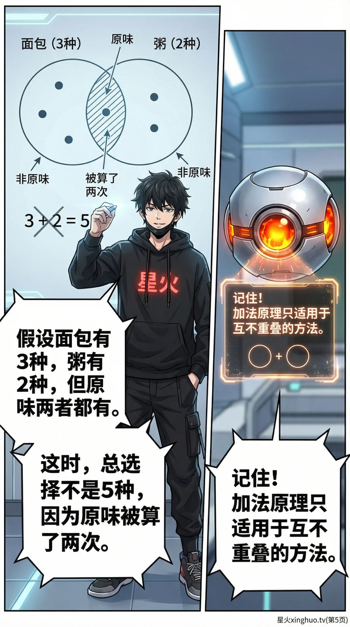 加法原理详解与例题：小学数学计数方法入门指南 - 第 5 页